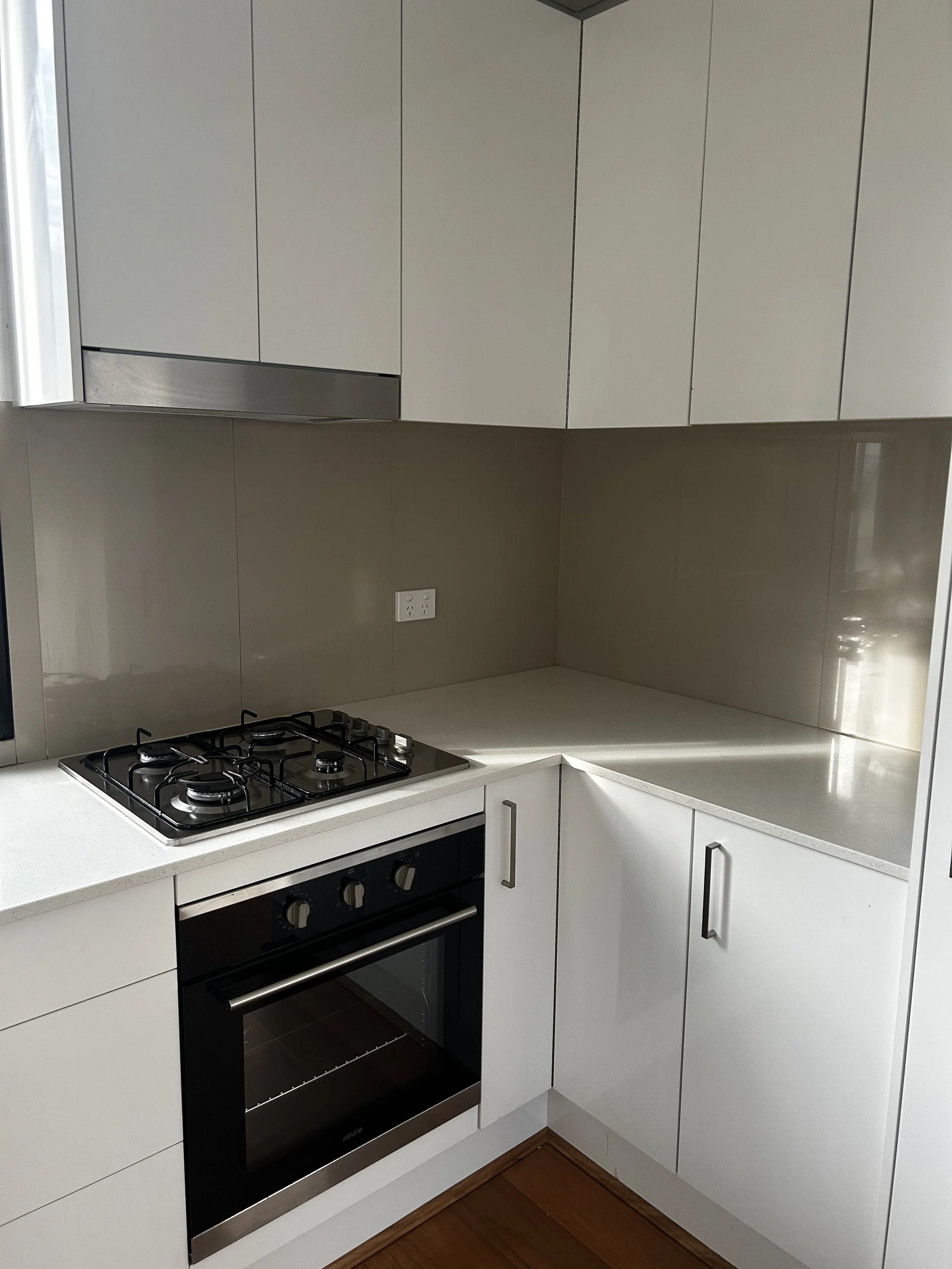 cleaned kitchen