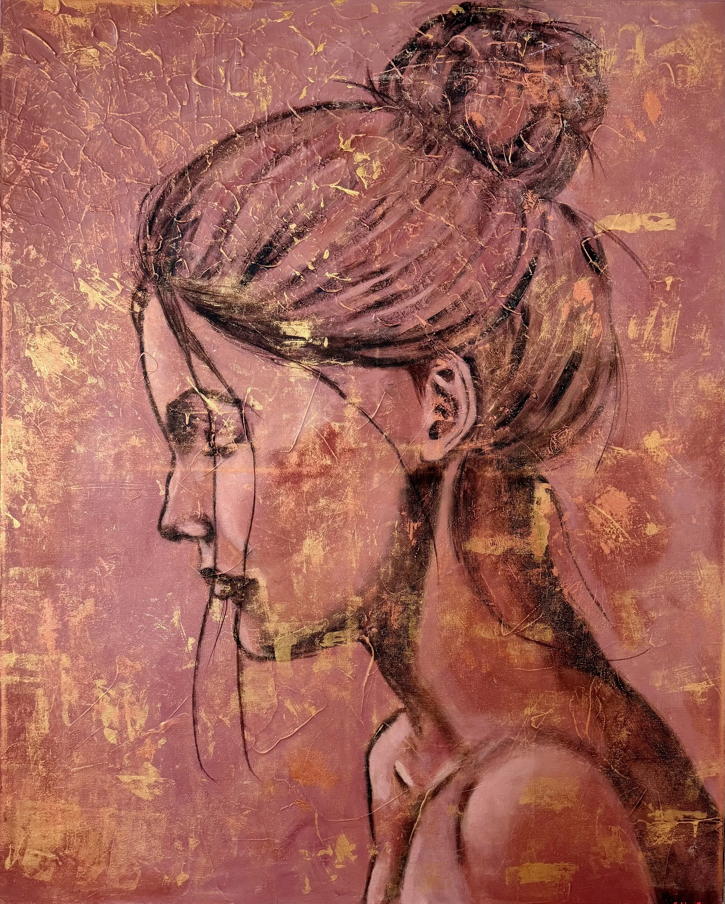 Stillness  80x100x4cm