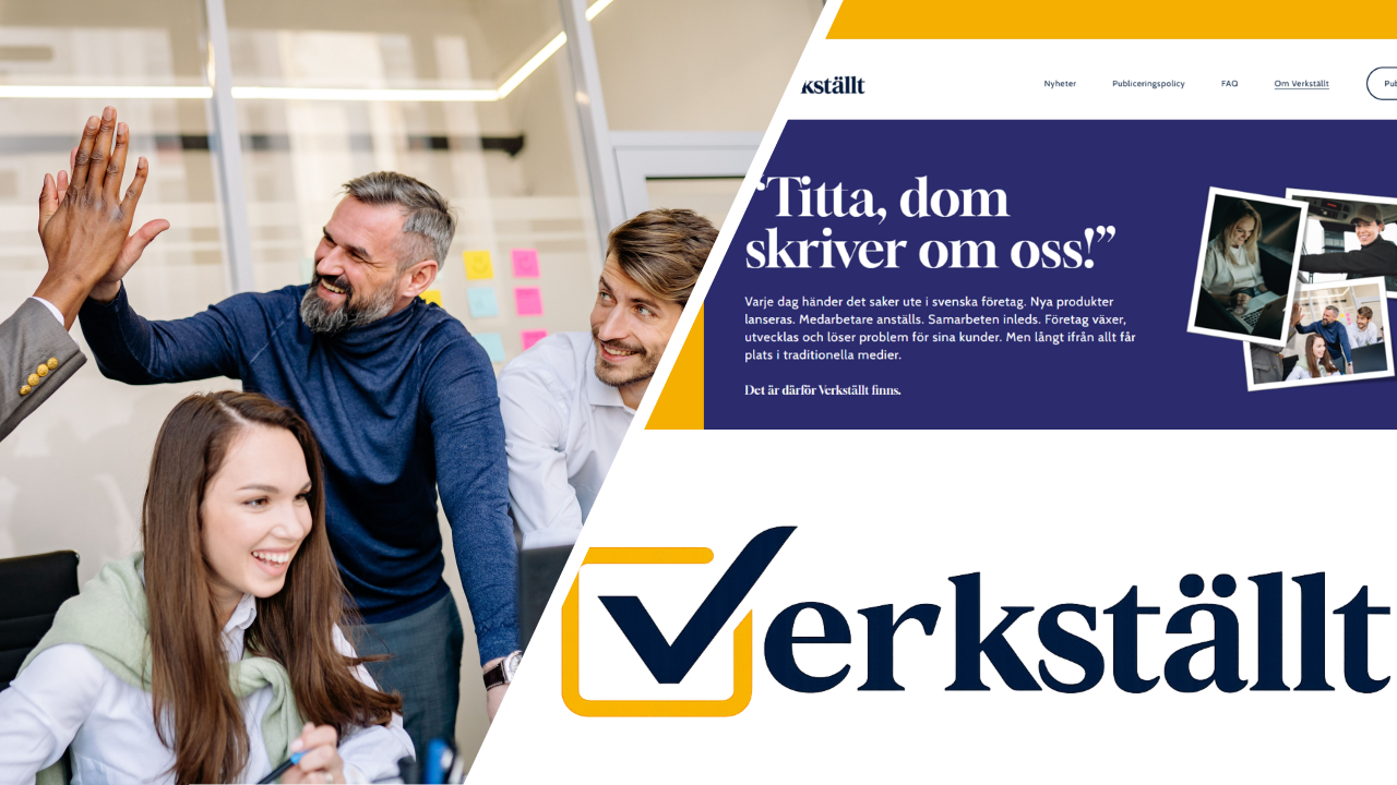 Verkställt - Företagens egna nyhetssajt