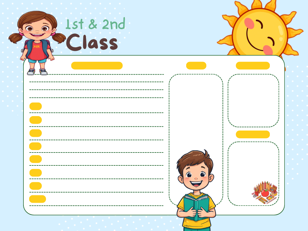 1st & 2nd Class