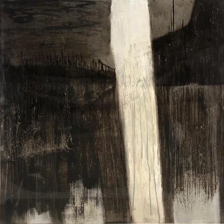 Hokkaido (2020), Oil on Wood Panel, 30" x 30"