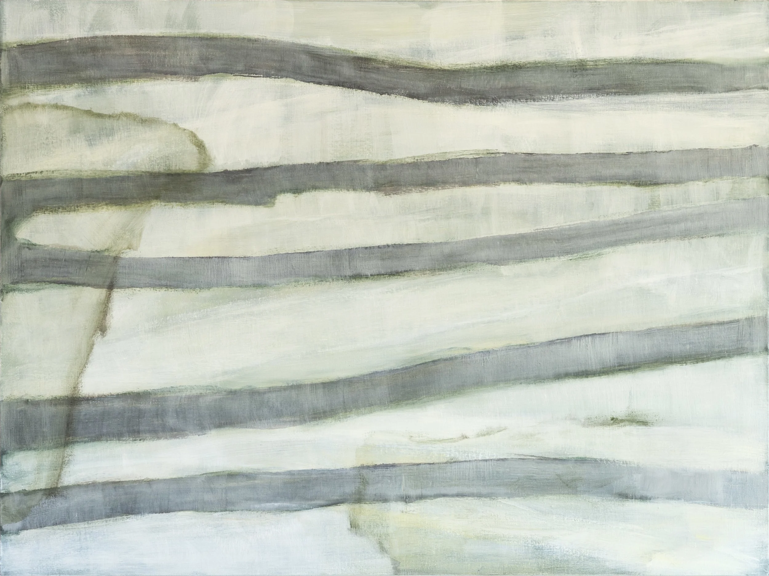 Notch (2014), Oil on Linen, 48" x 64