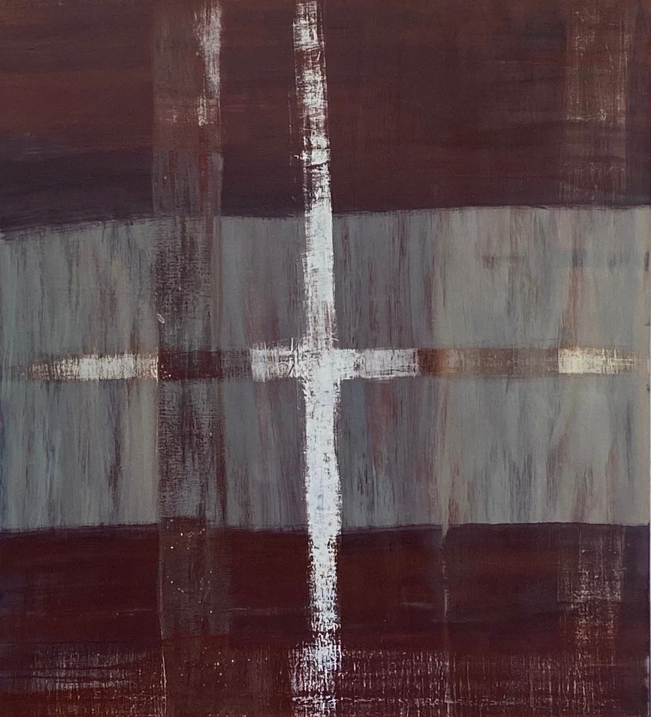 Longing for Red (2020), Oil on Linen,  50" x 45"