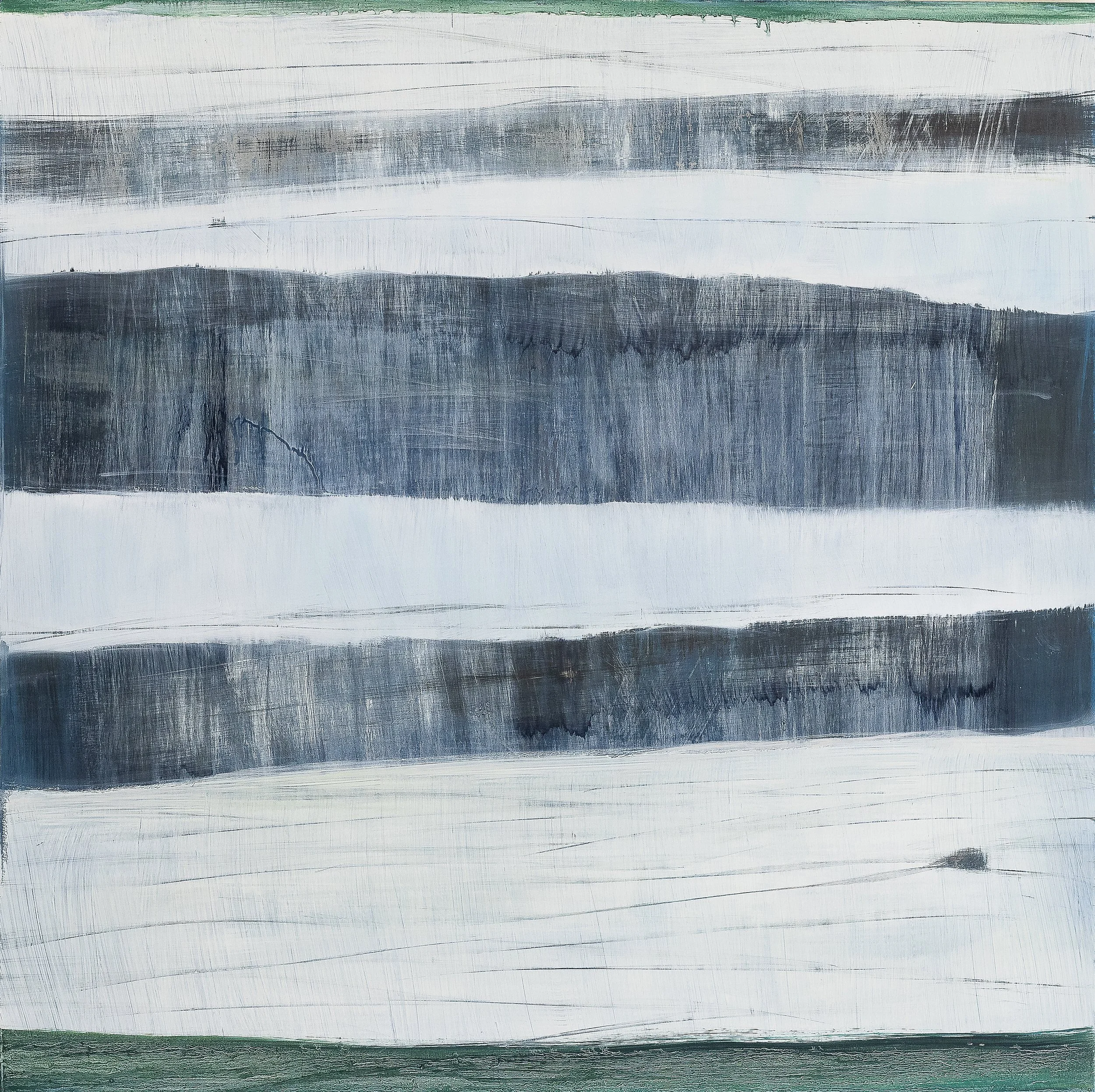 Understory (2019), Oil on Board, 30" x 30" 