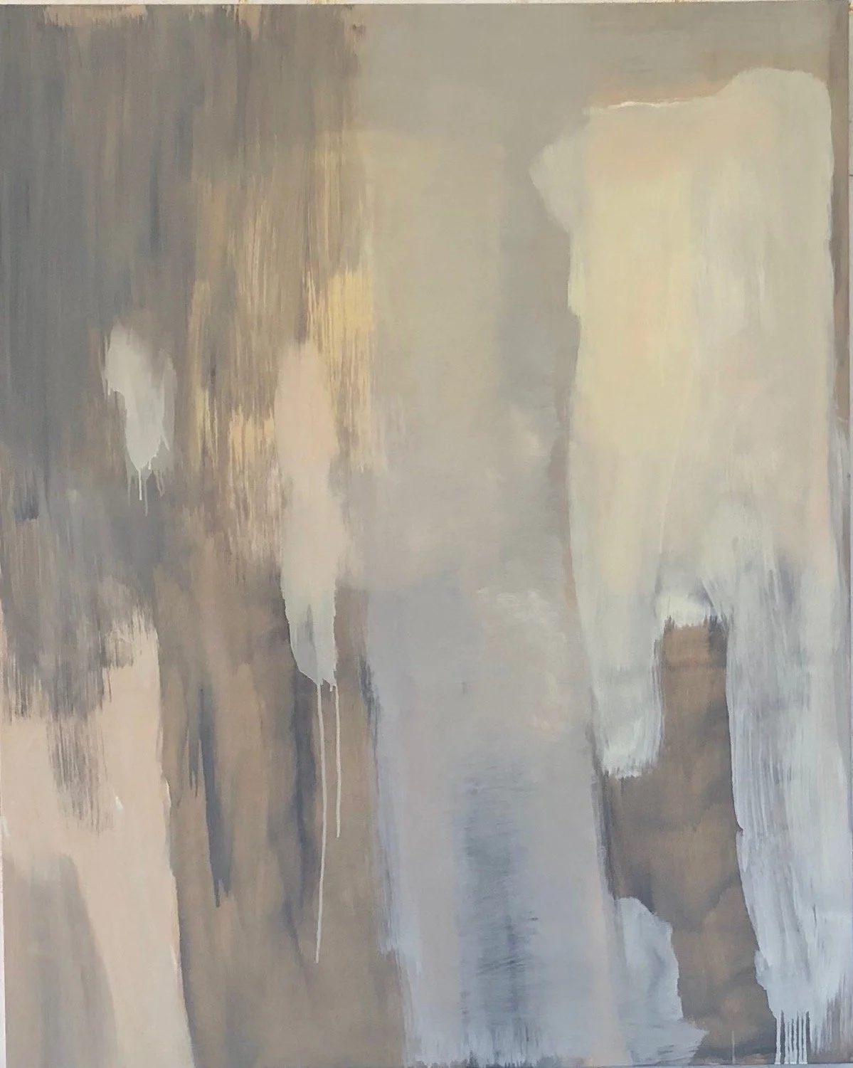 Glyptothek (2017), Oil on Wood Panel, 50" x 75.5"