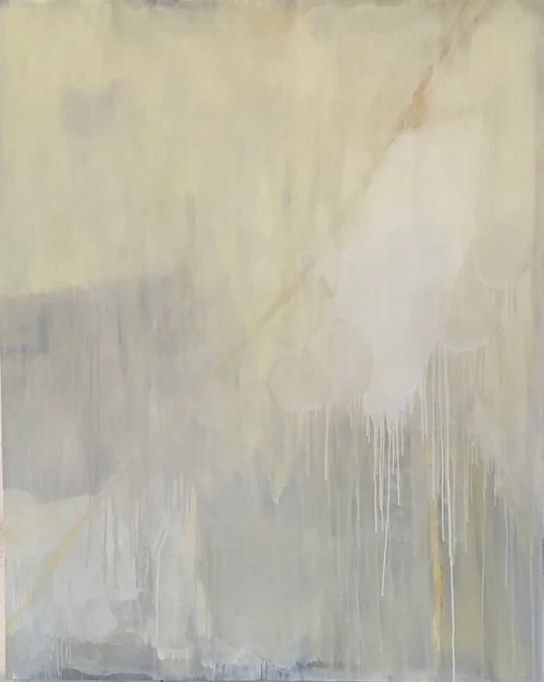 Glyptothek (2017), Oil on Wood Panel, 50" x 40"