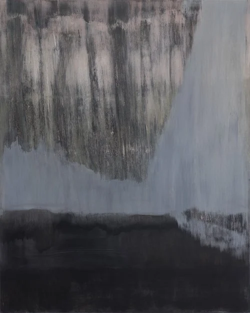 Notch (2016), Oil on Wood Panel, 50" x 40"