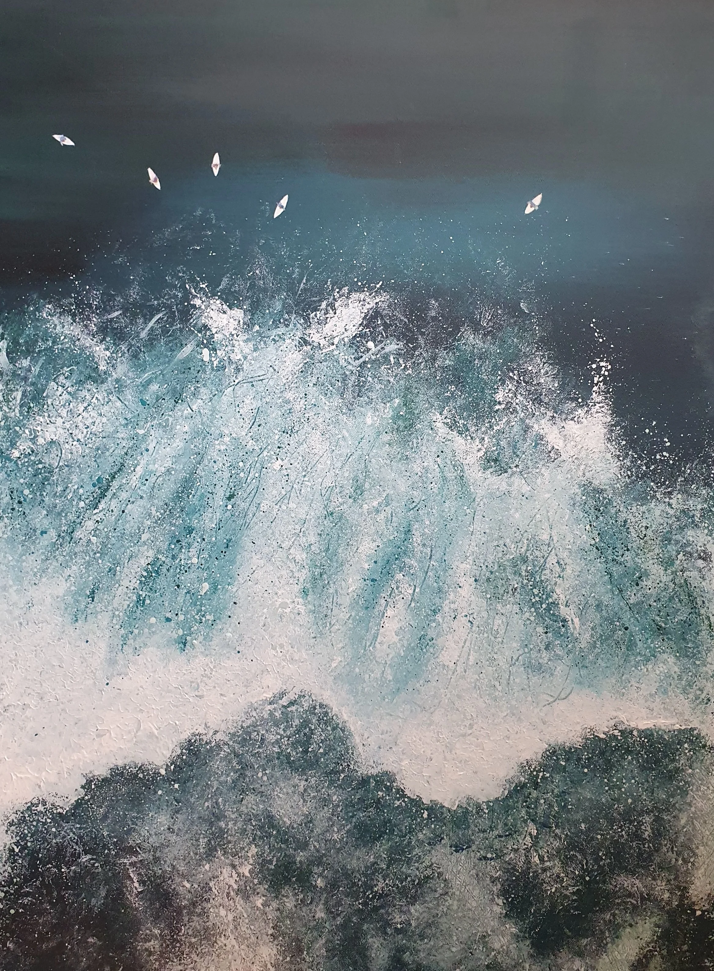Surfer's Paradise (61 x 81cm) SOLD