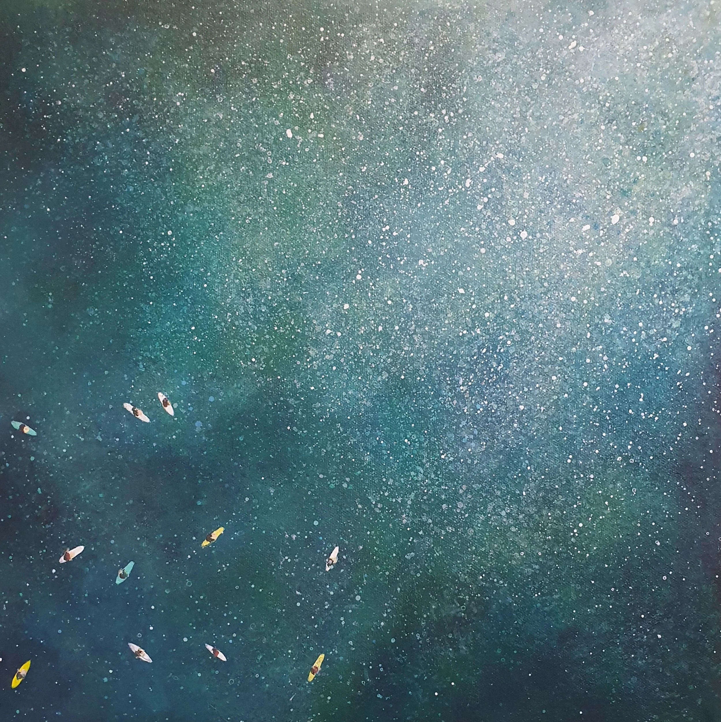 Between Sets (40 x 40cm) SOLD