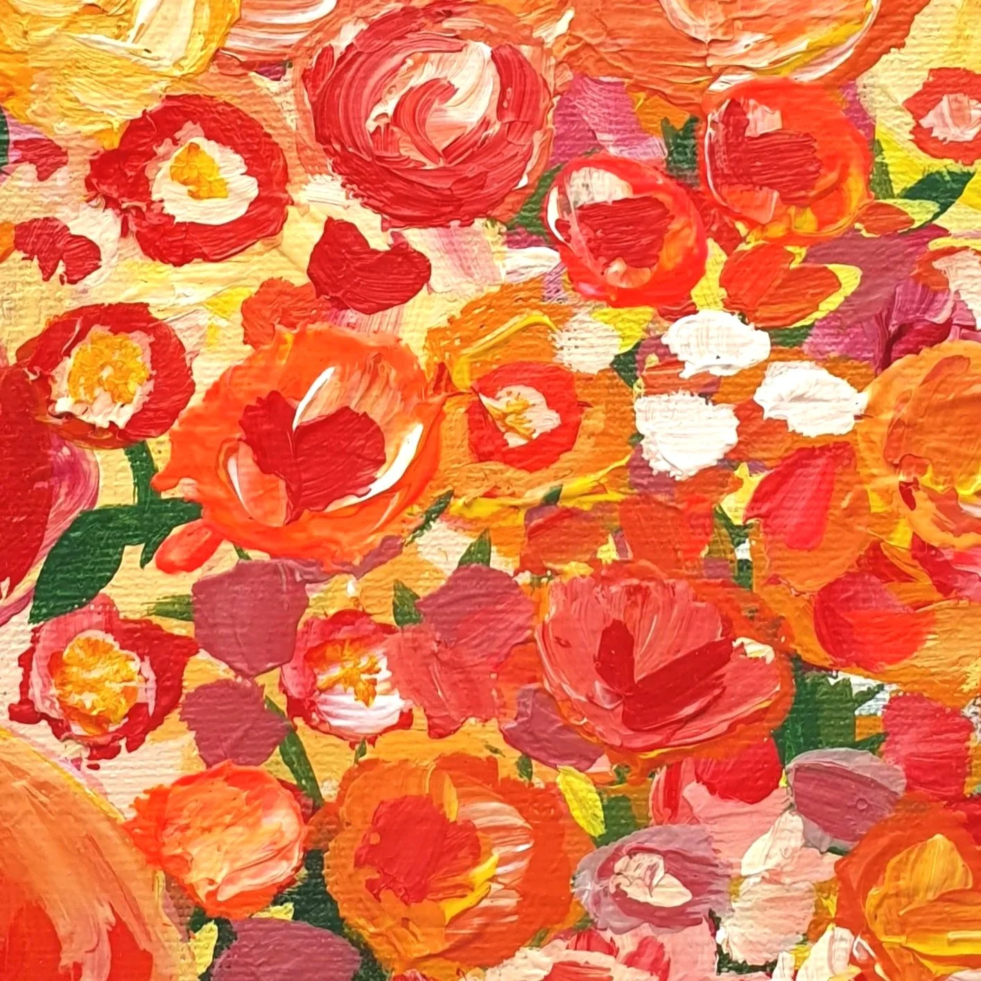 Radiant Bloom (23 x 23cm)