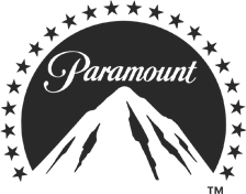 Paramount logo featuring a mountain surrounded by stars