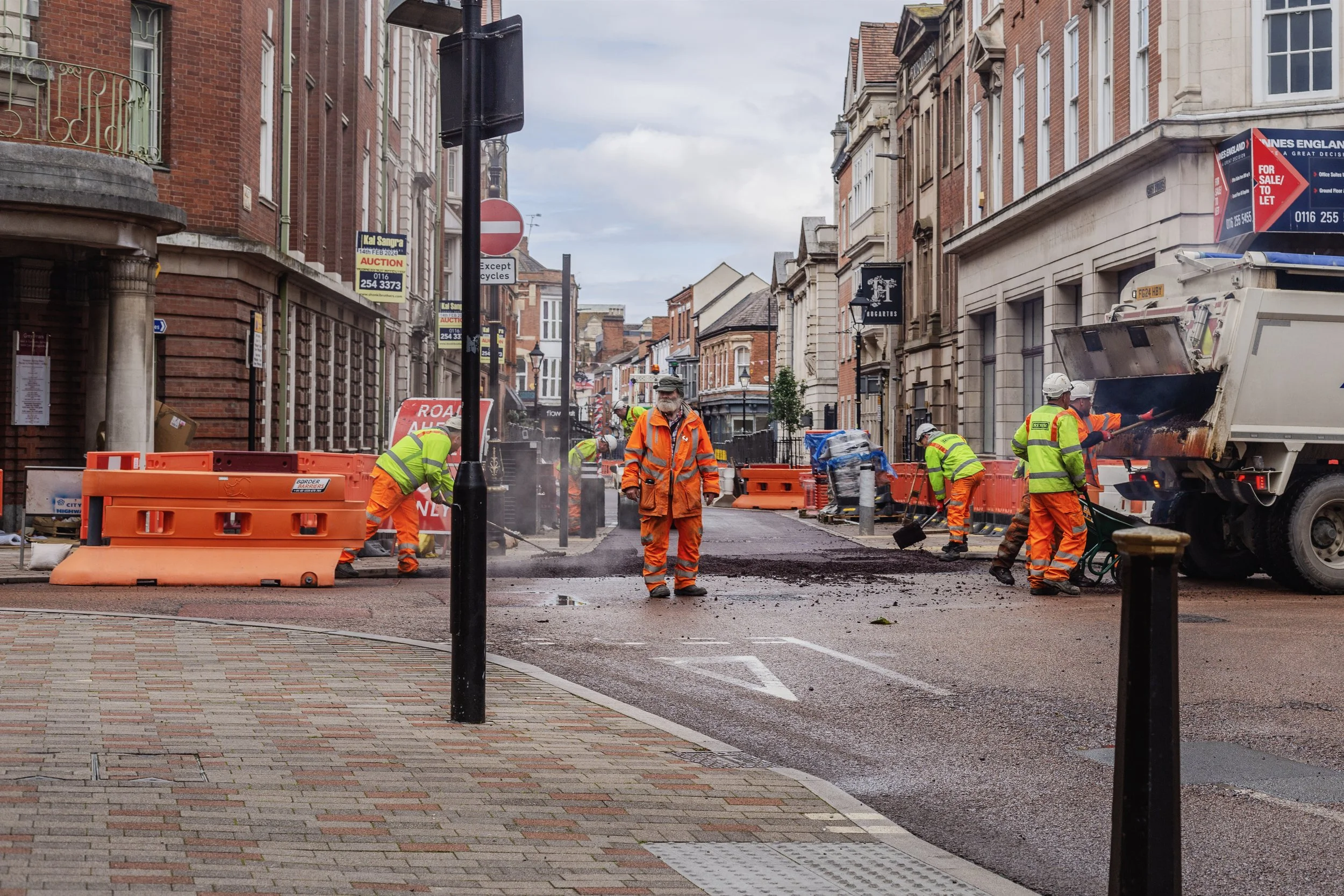 road works