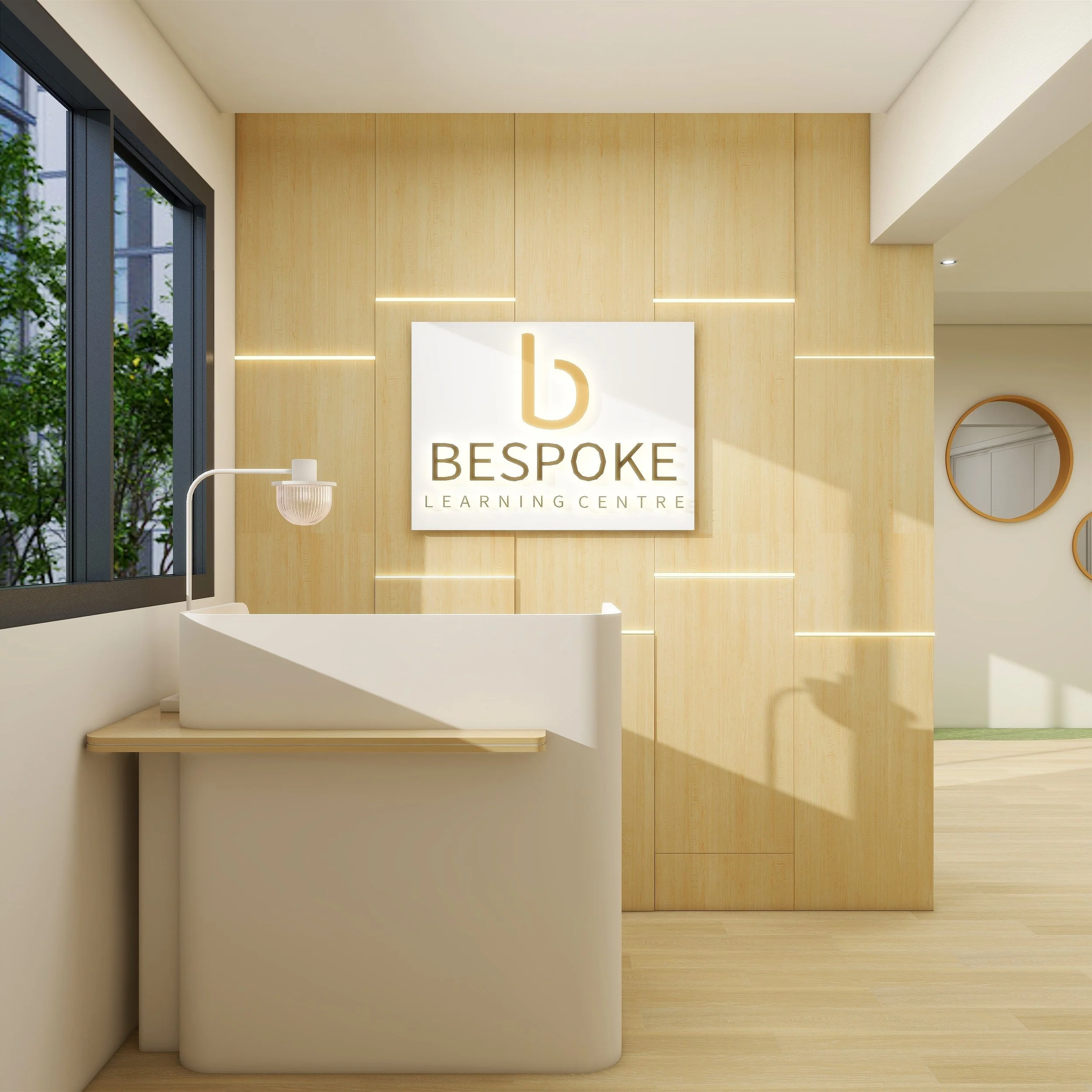 Modern Biophilic Learning Space