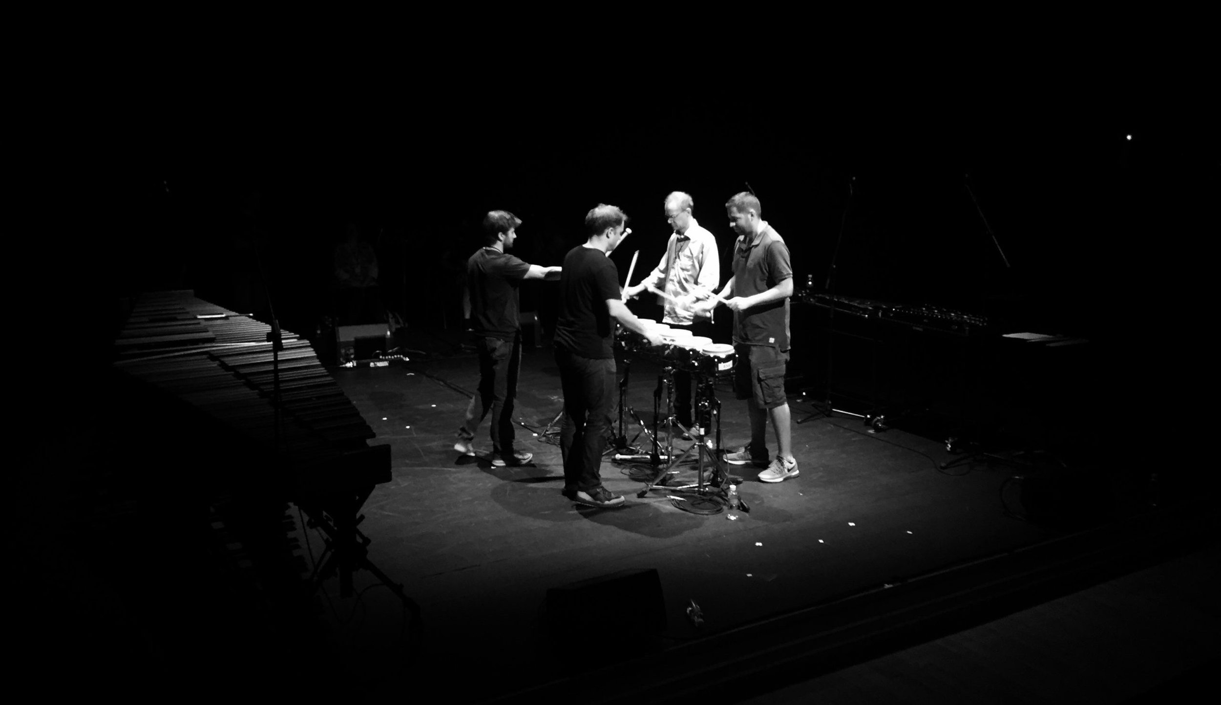 Triple Anniversary for Steve Reich, Colin Currie Group and Drumming