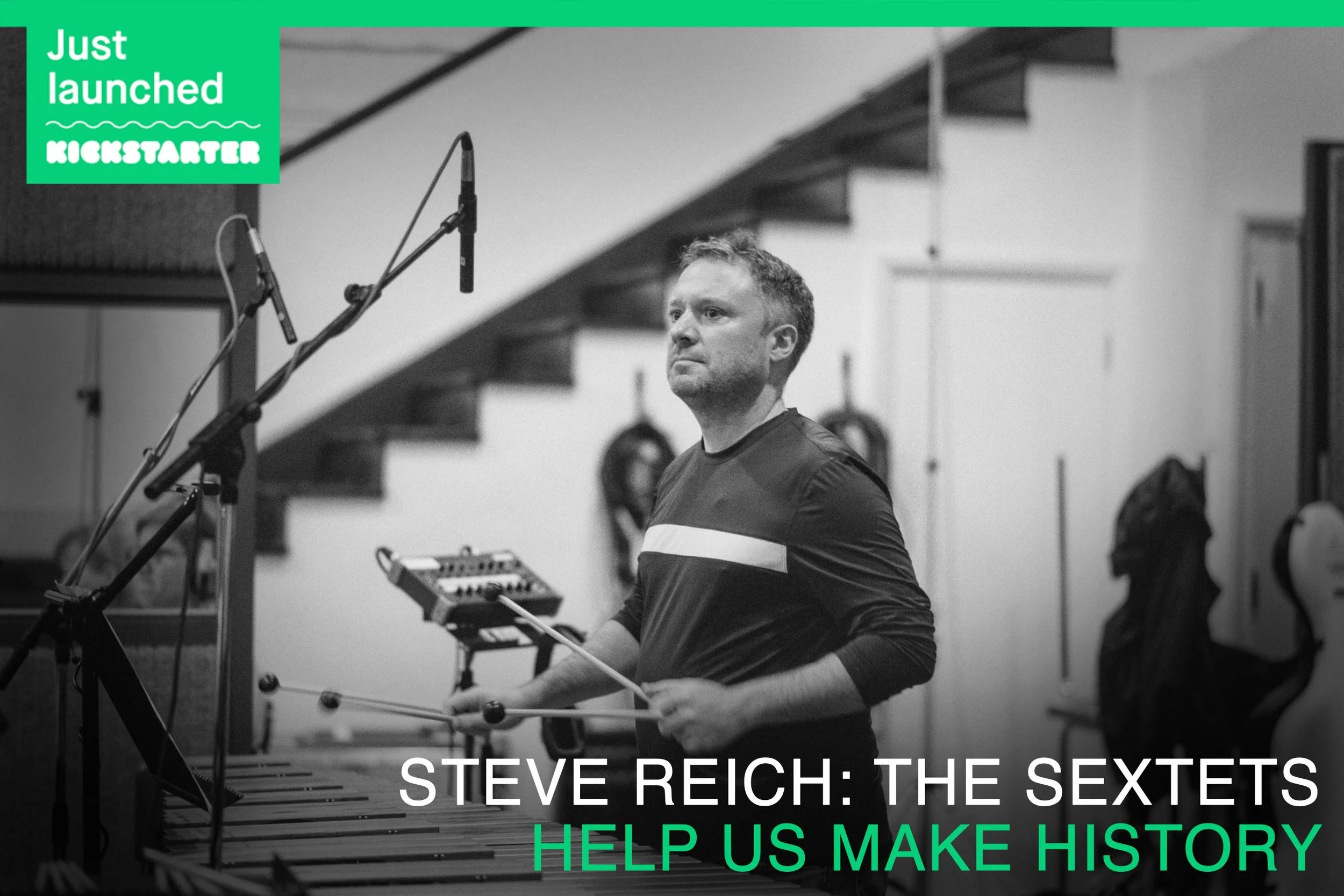 Colin Currie Group launches Kickstarter campaign to record Steve Reich’s Sextets