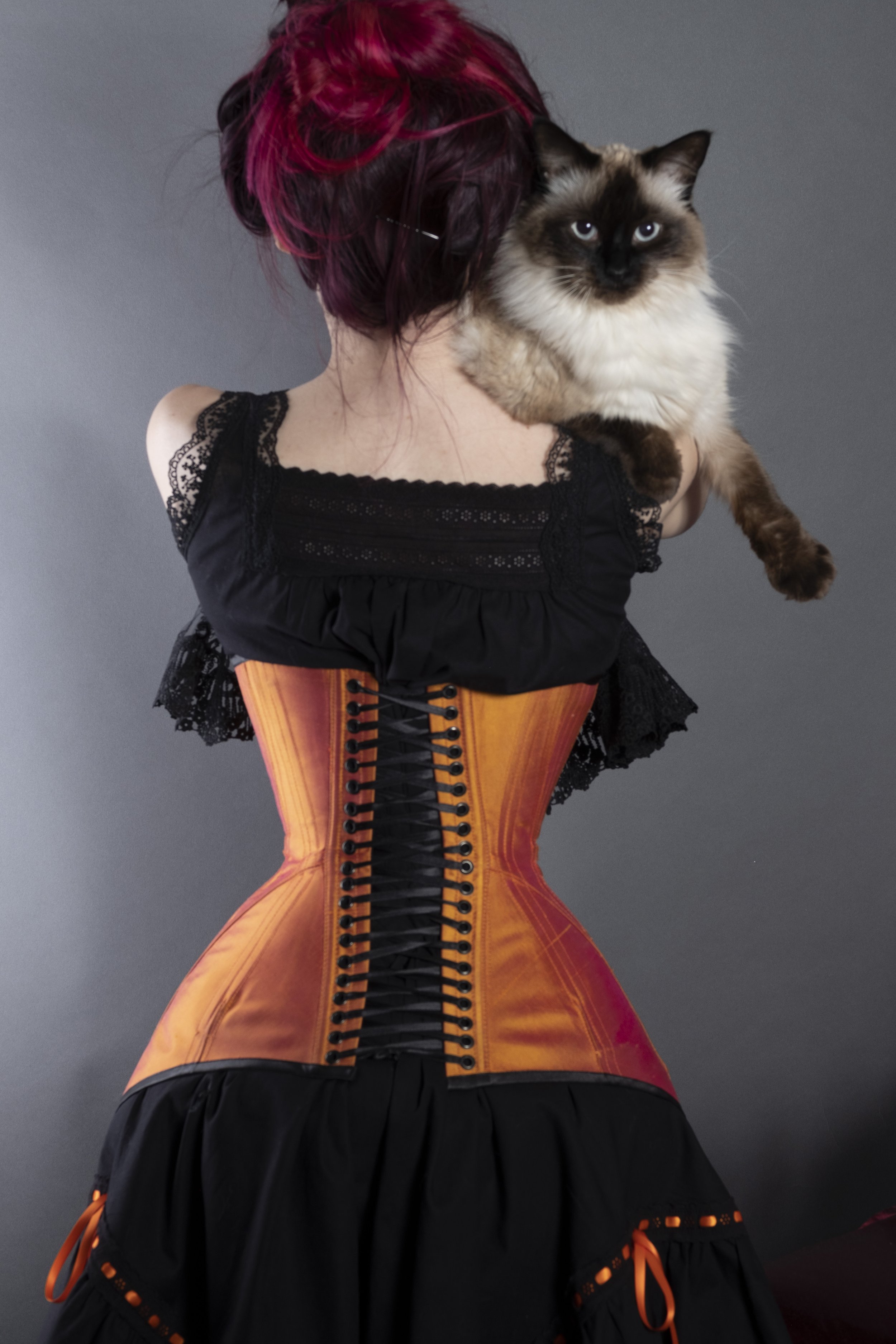 Corset historique 20ème 19ème siècle détail couture