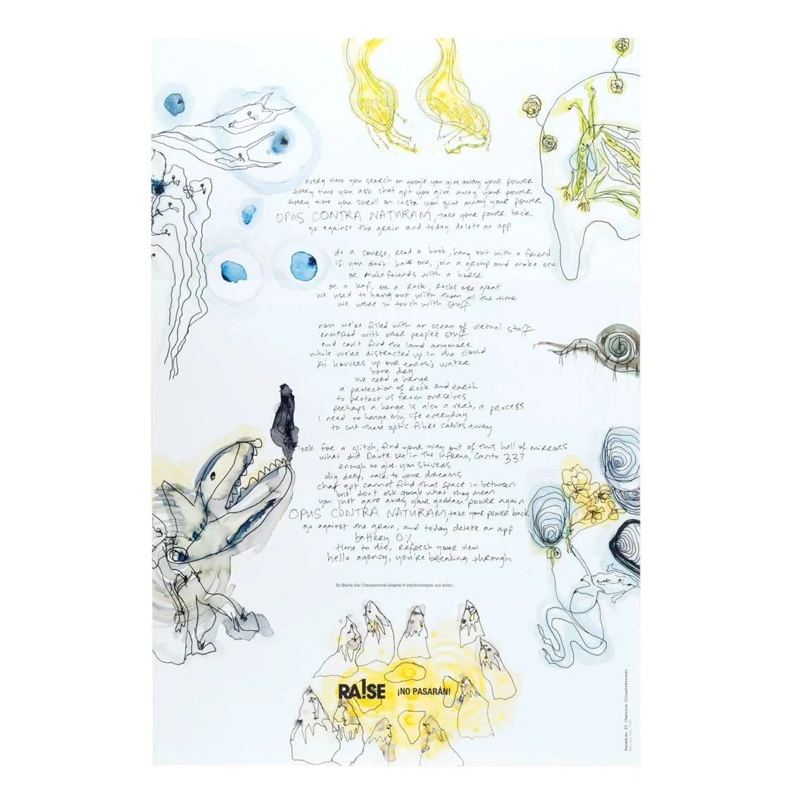 Issue 9 of RAISE.
Writer, Researcher and Illustrator