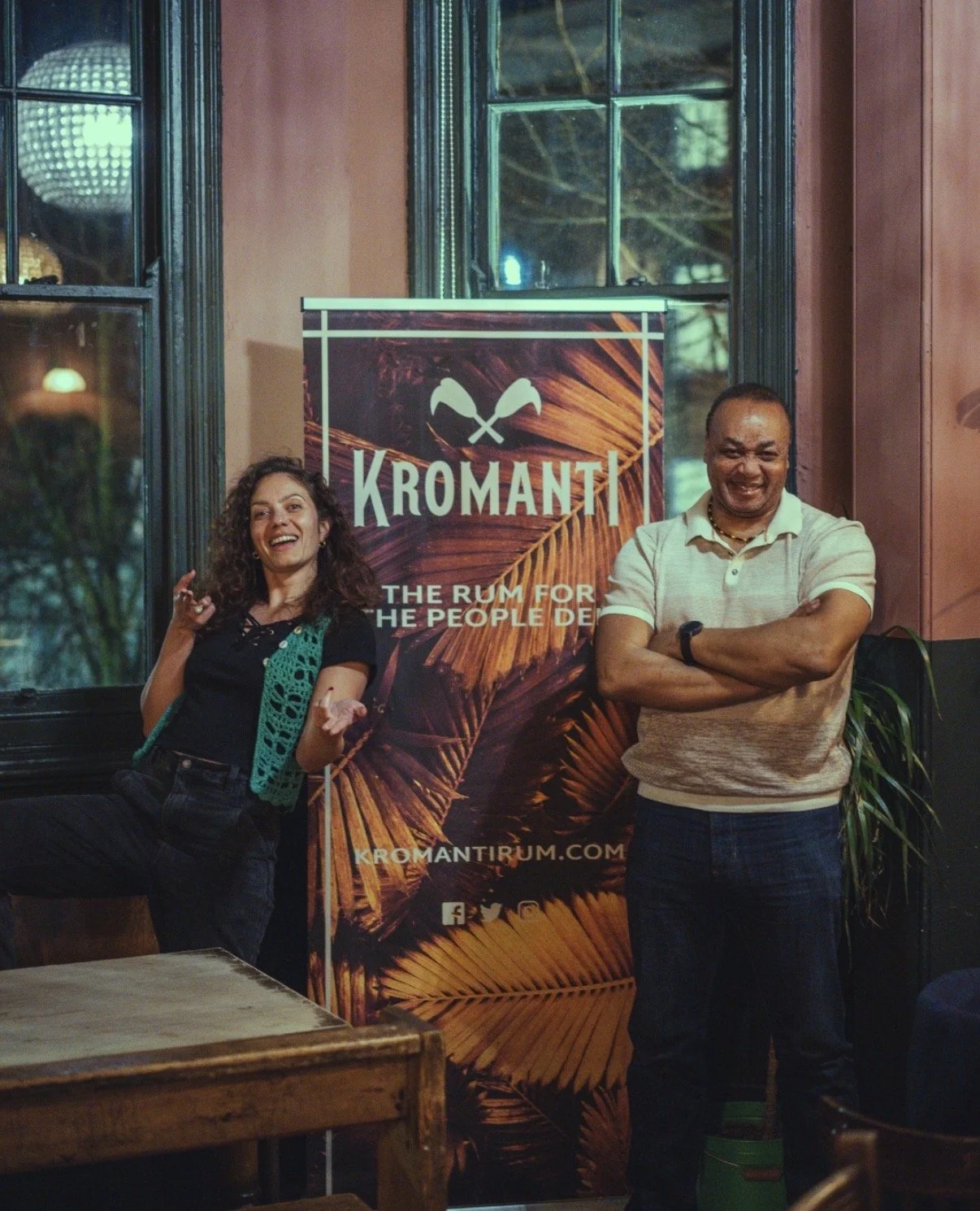 Kromanti Rum Founders- Cashain David and Danielle David.jpeg