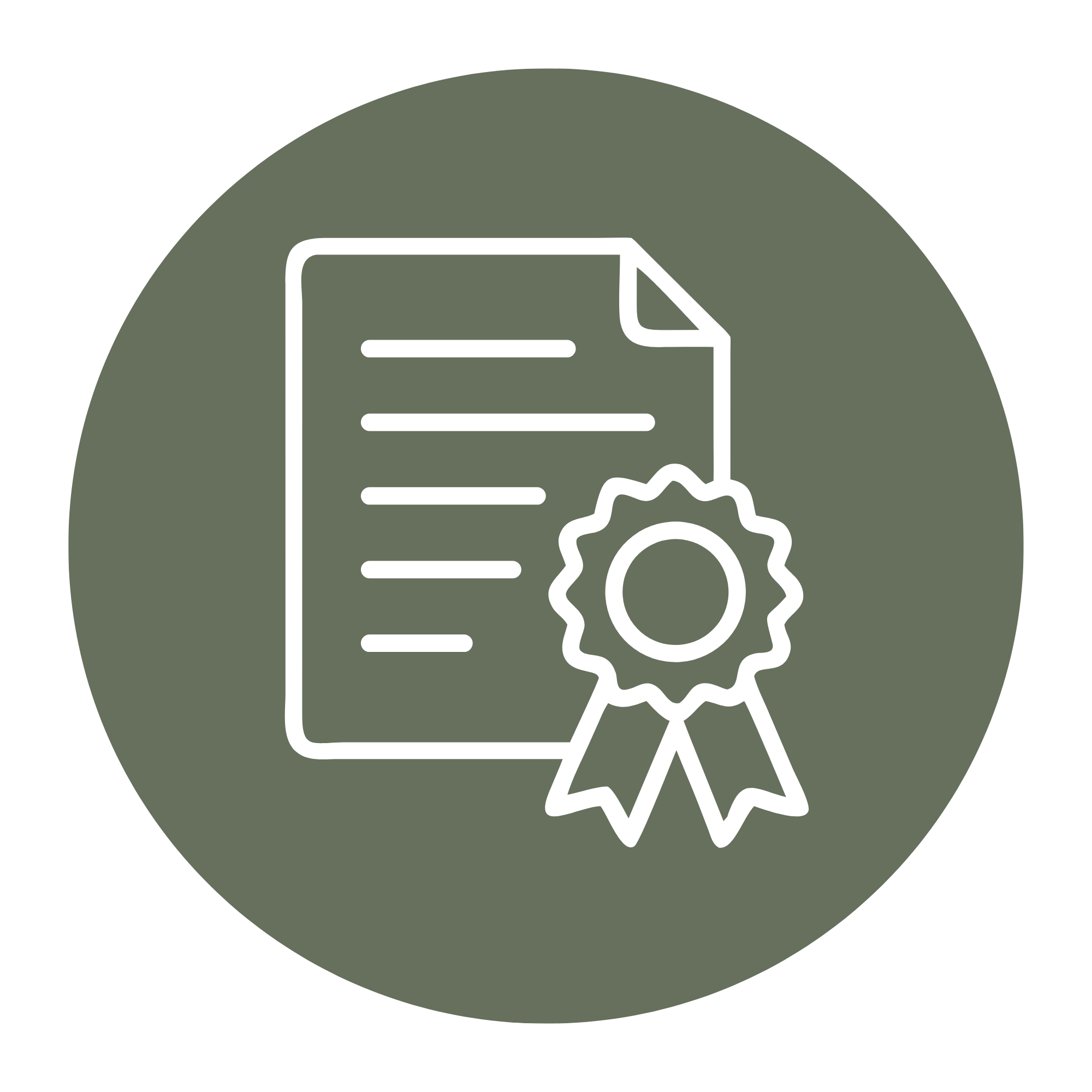 Icon representing repair or maintenance, with a document and gear symbol.