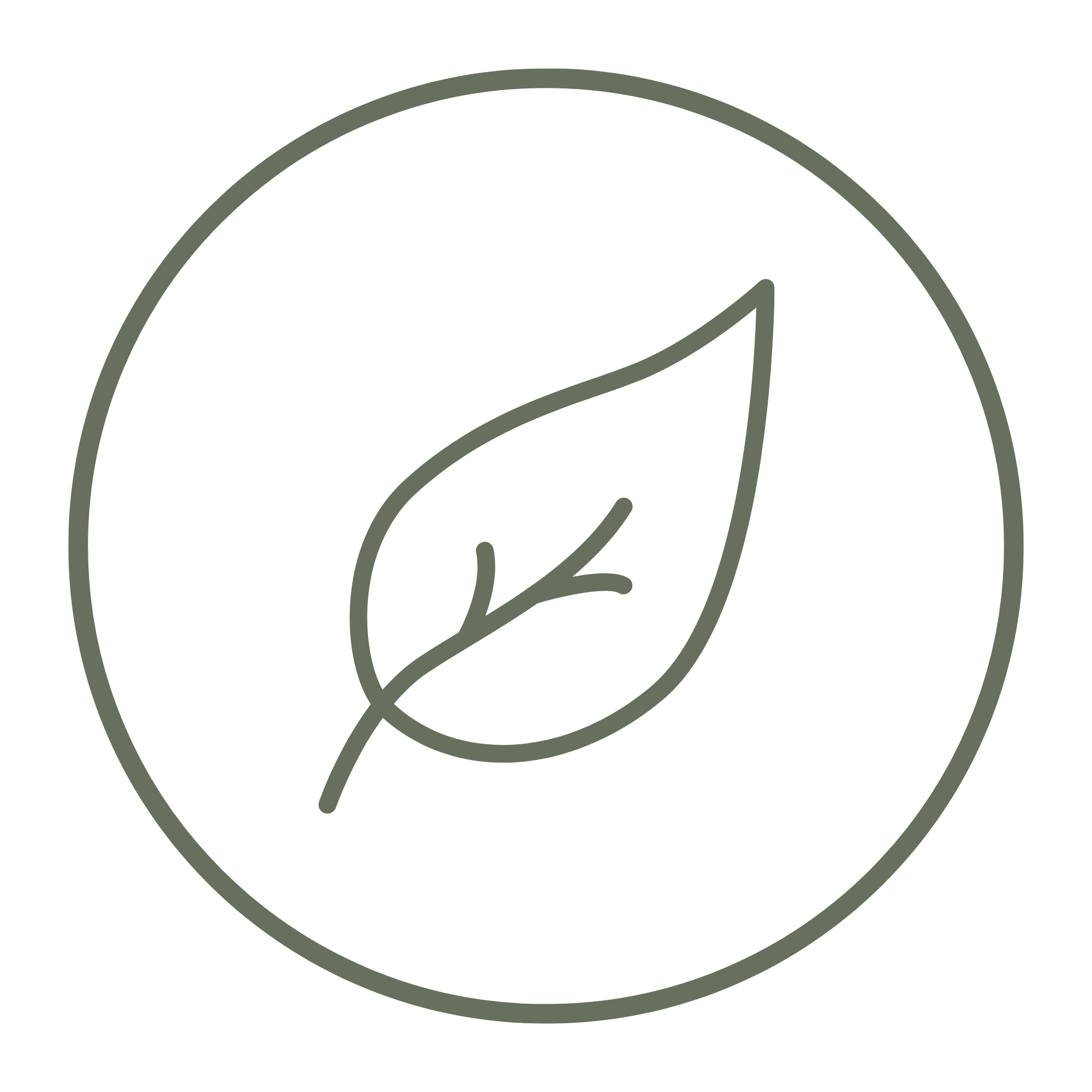 Outline drawing of a clock with no numbers, showing abstract shapes inside.