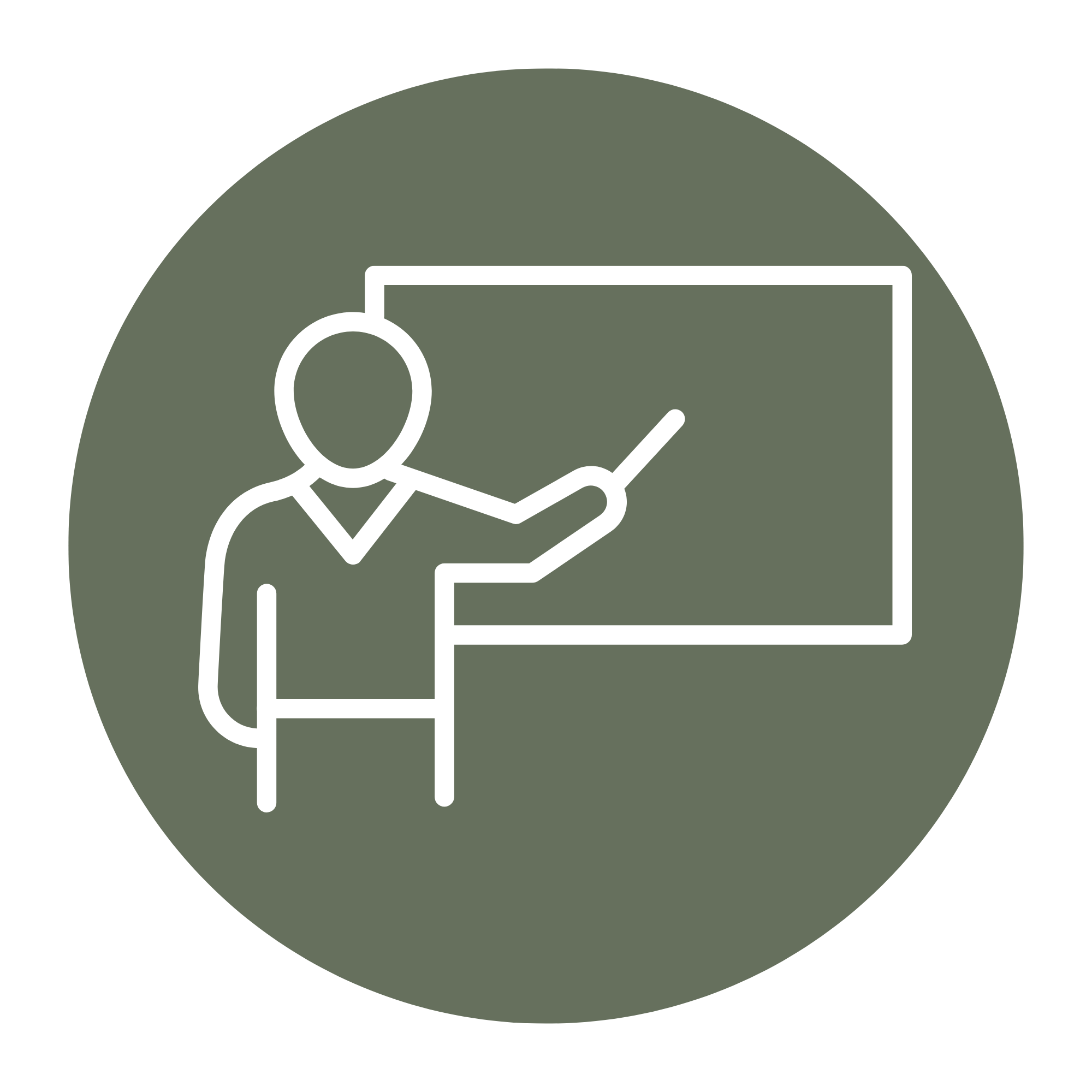 Illustration of a person reading a book shown on a mobile device, with a pie chart in the background.