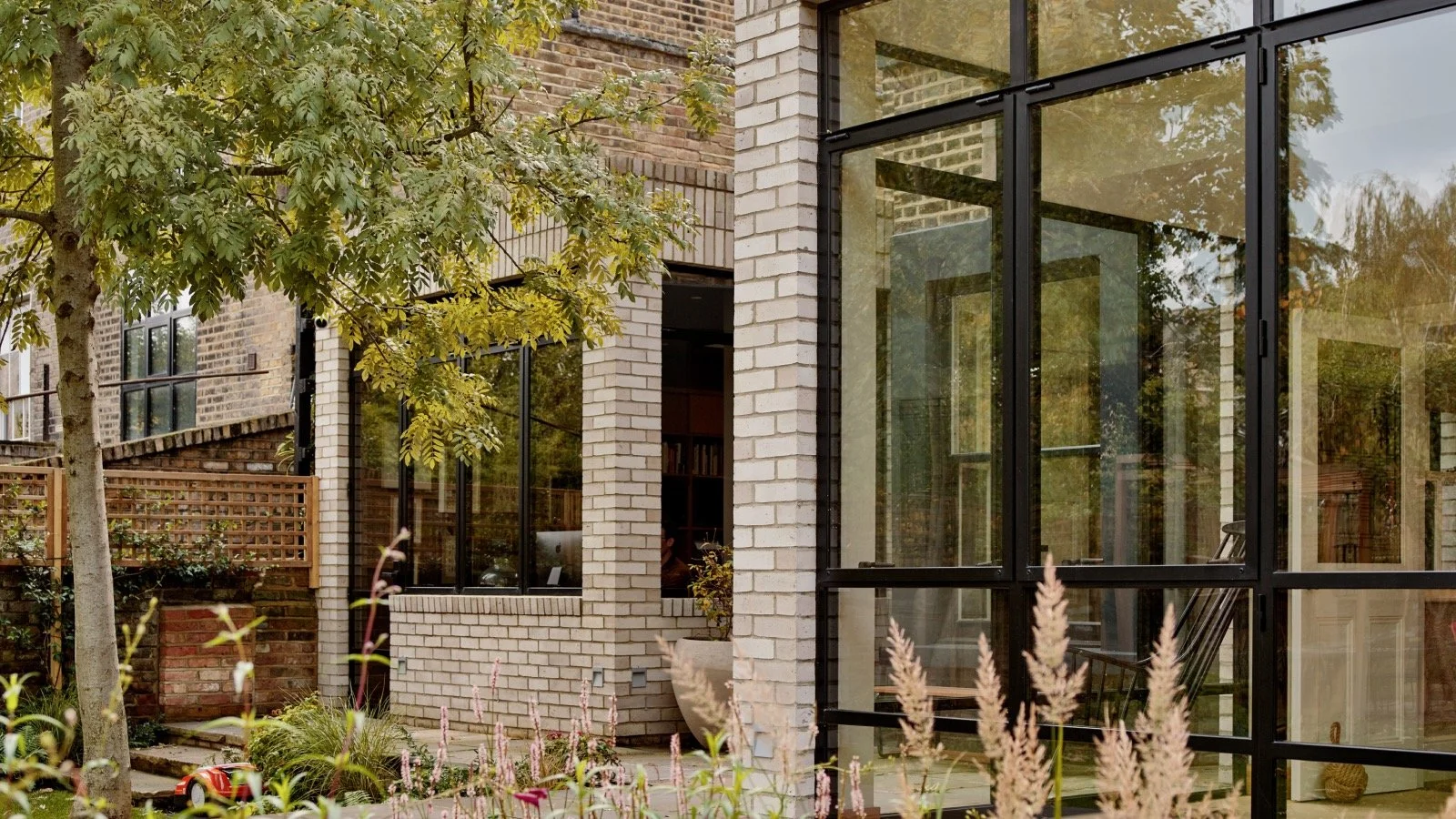 Secco Sistemi steel windows and doors installation on a luxury Dorset home by Glass Hus