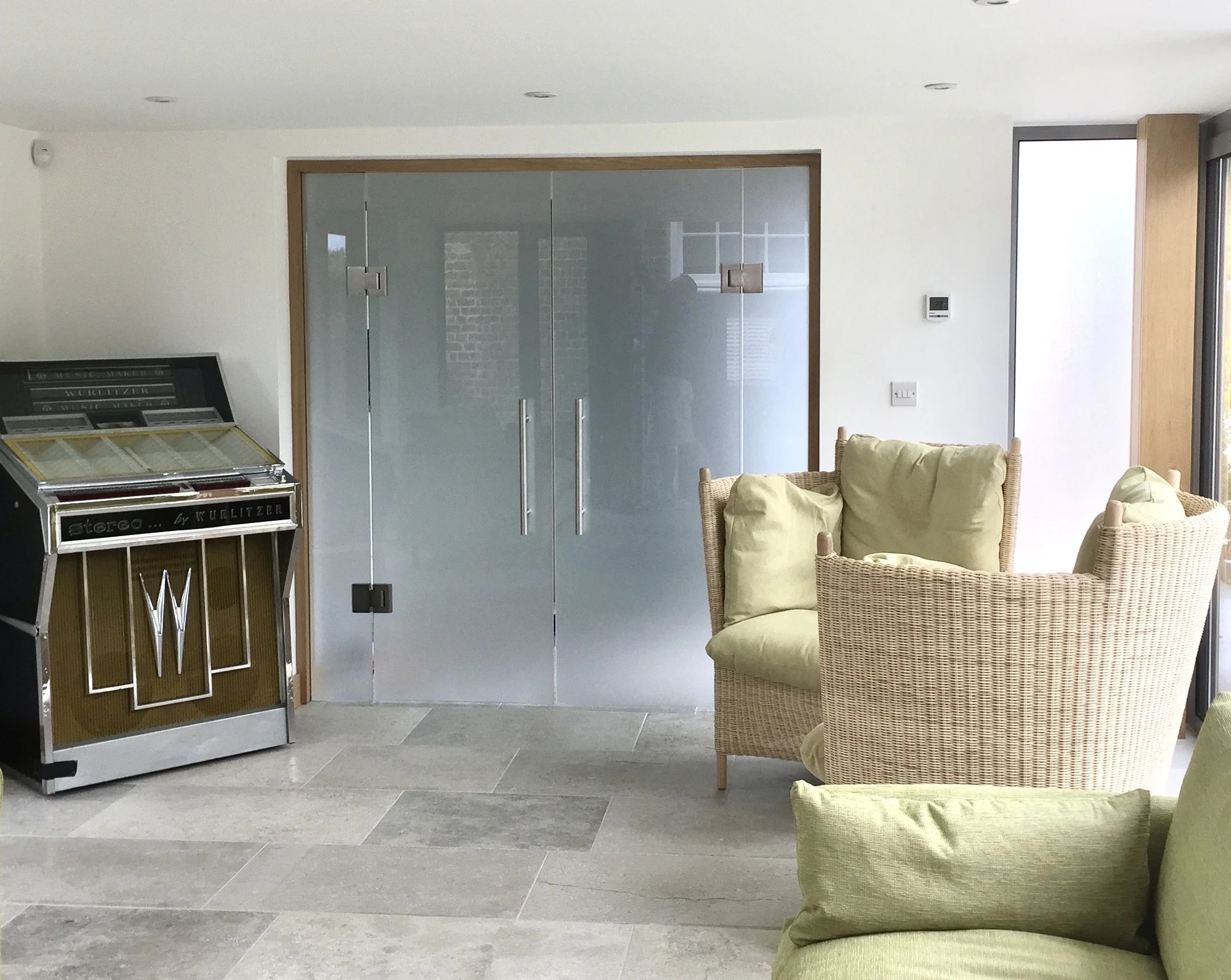 Frameless Glass Internal Doors