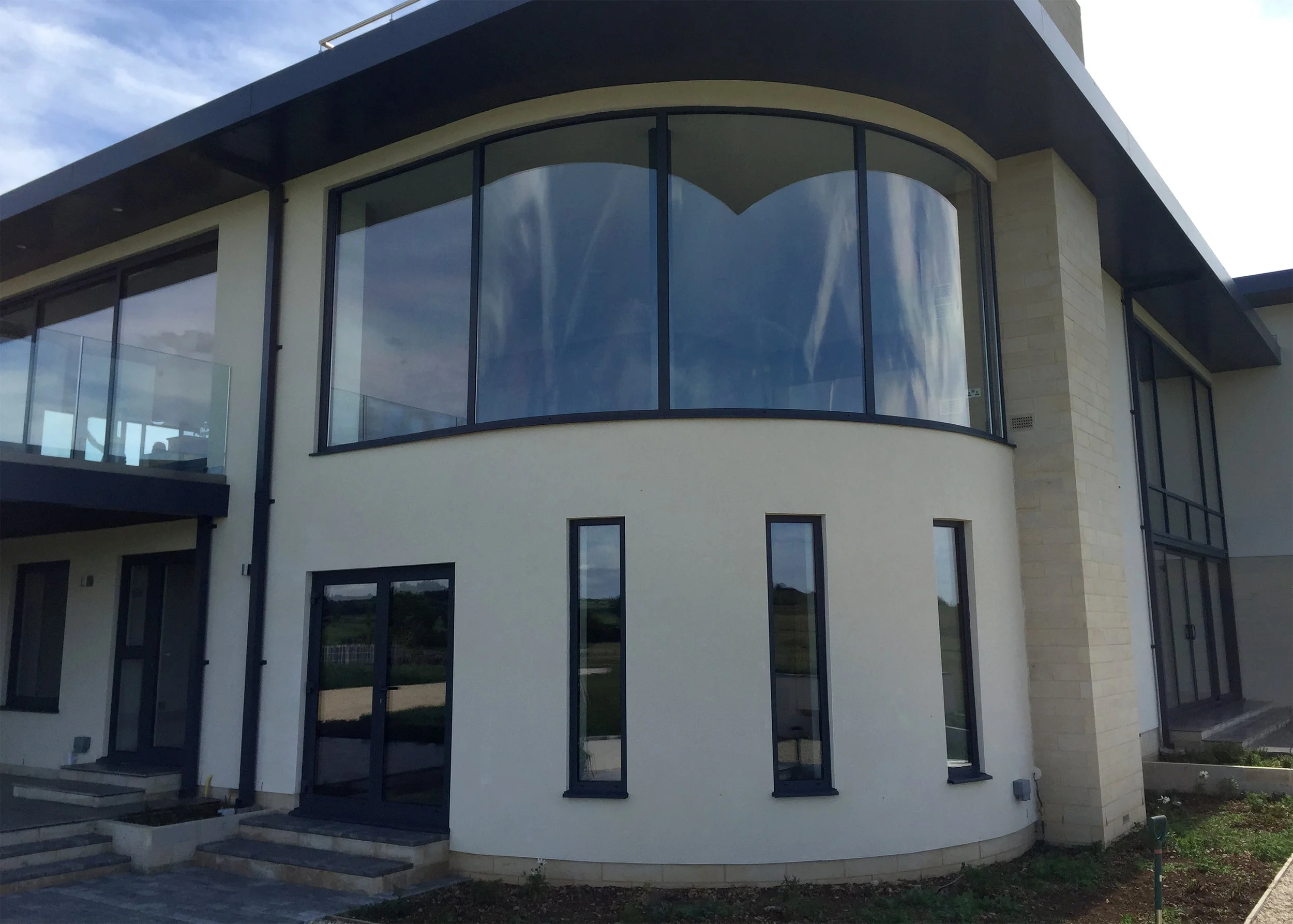 Curved Aluminium Windows