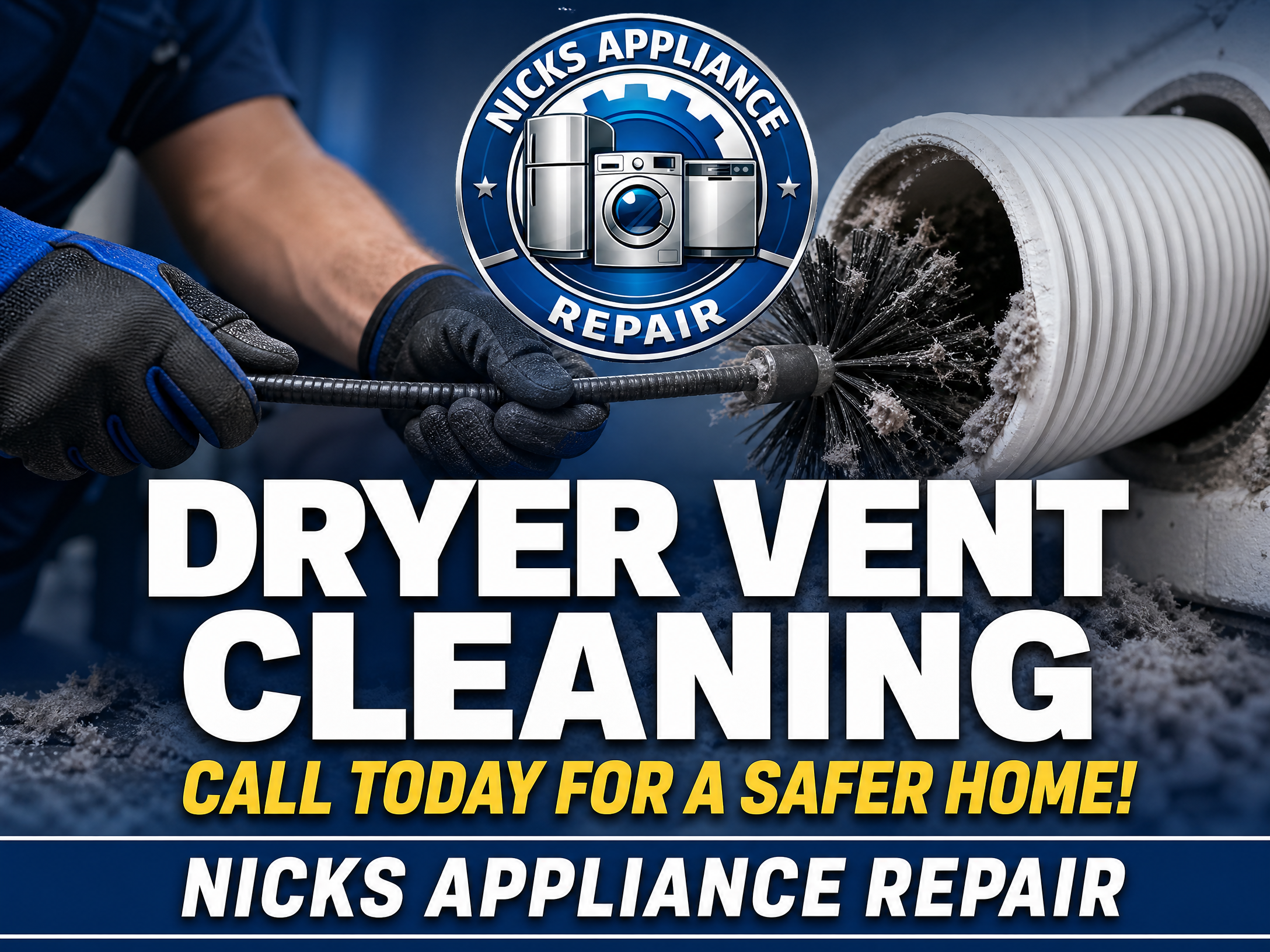 Dryer vent cleaning