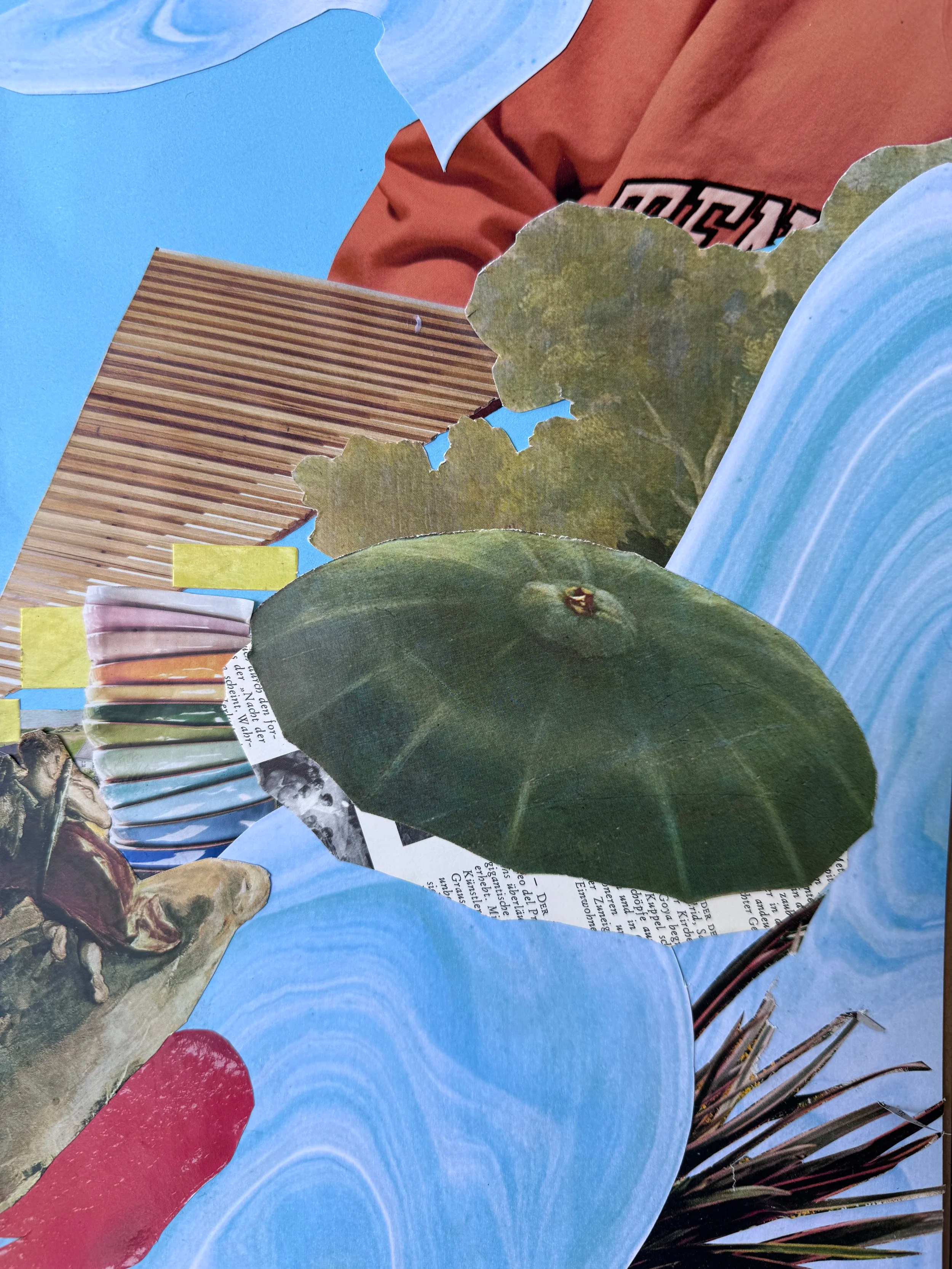 Sip &amp; craft: collage