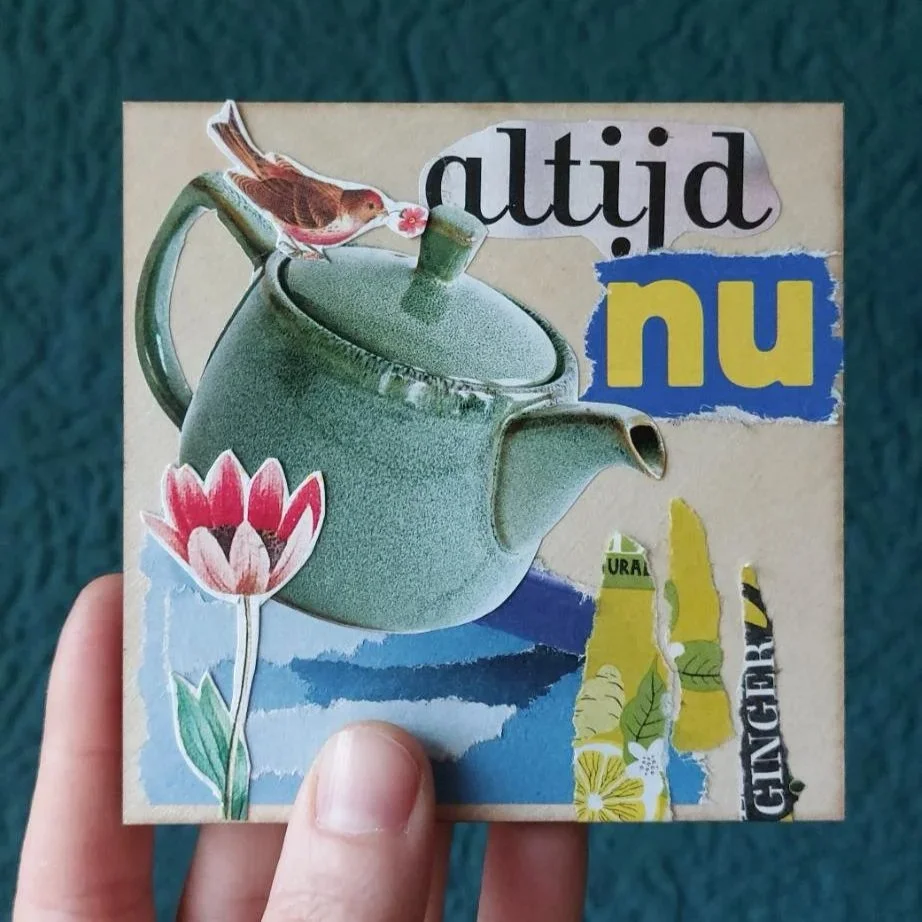 Sip &amp; craft: collage