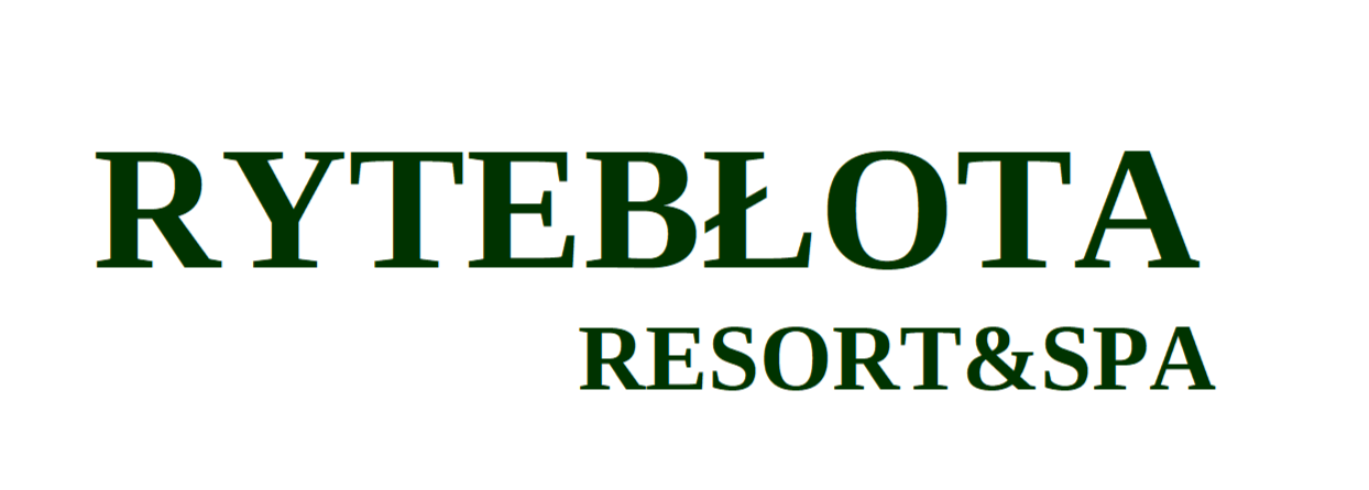 Logo for Ryteblota Resort & Spa in green text on a white background.
