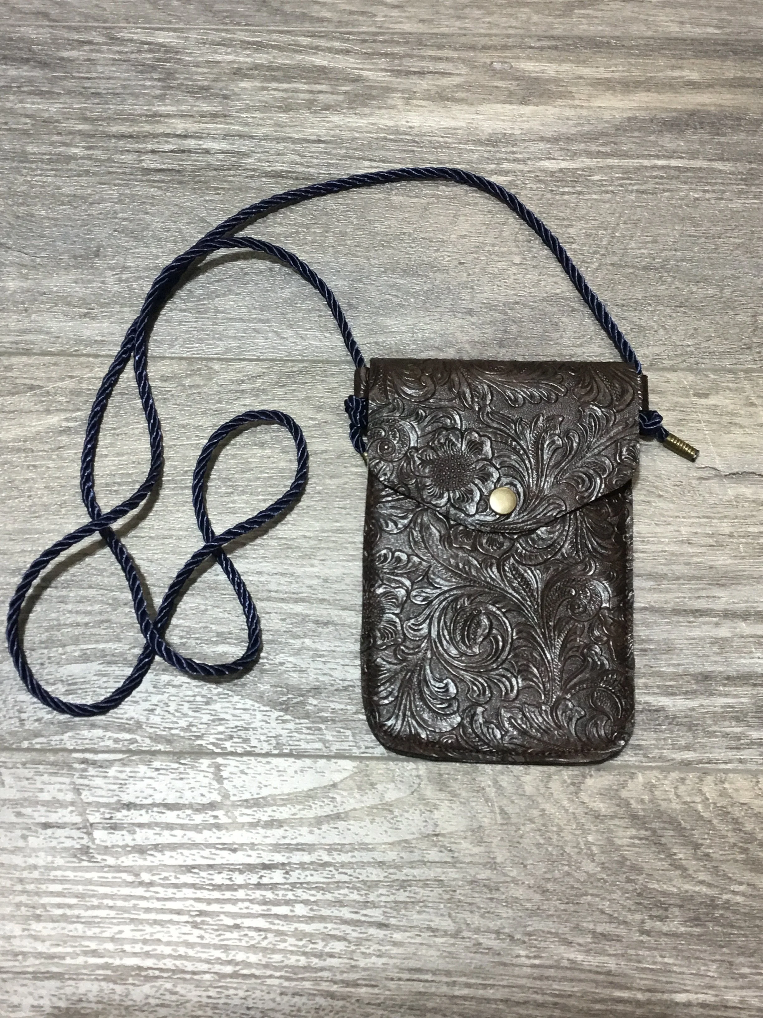 Sharan Blue Crossbody