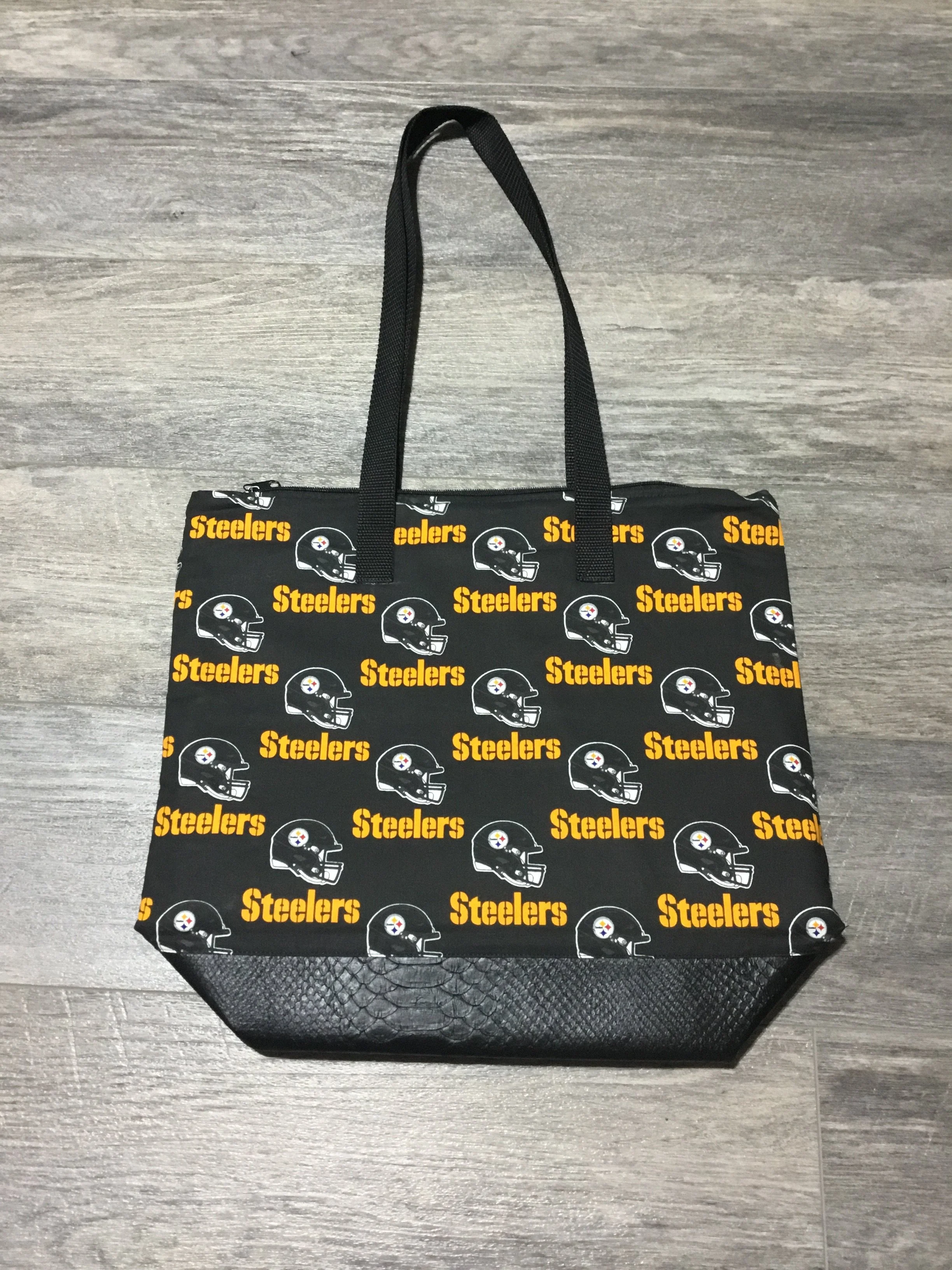 Leather-Fansport Tote