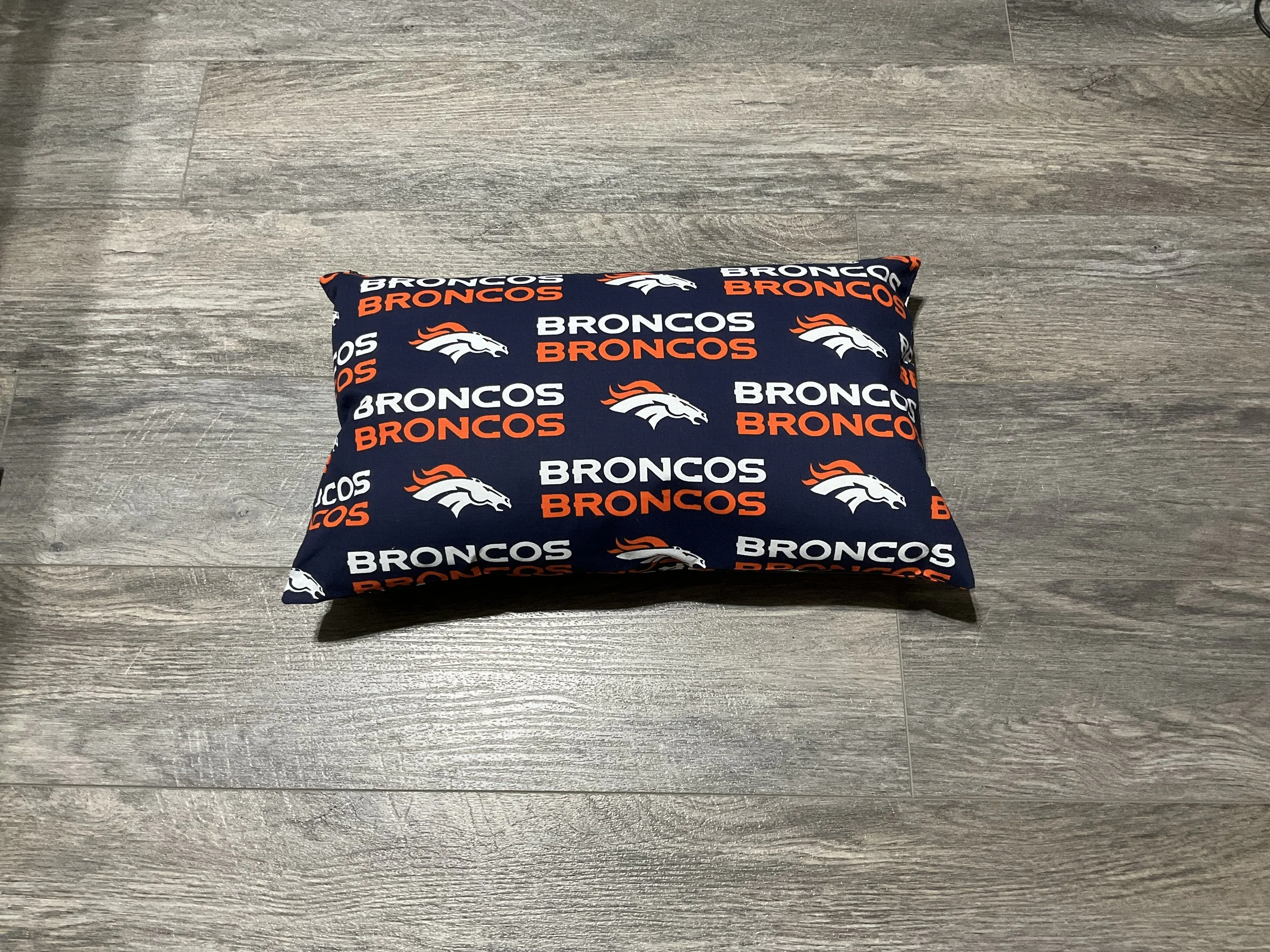 Orange Game Day Accent Pillow