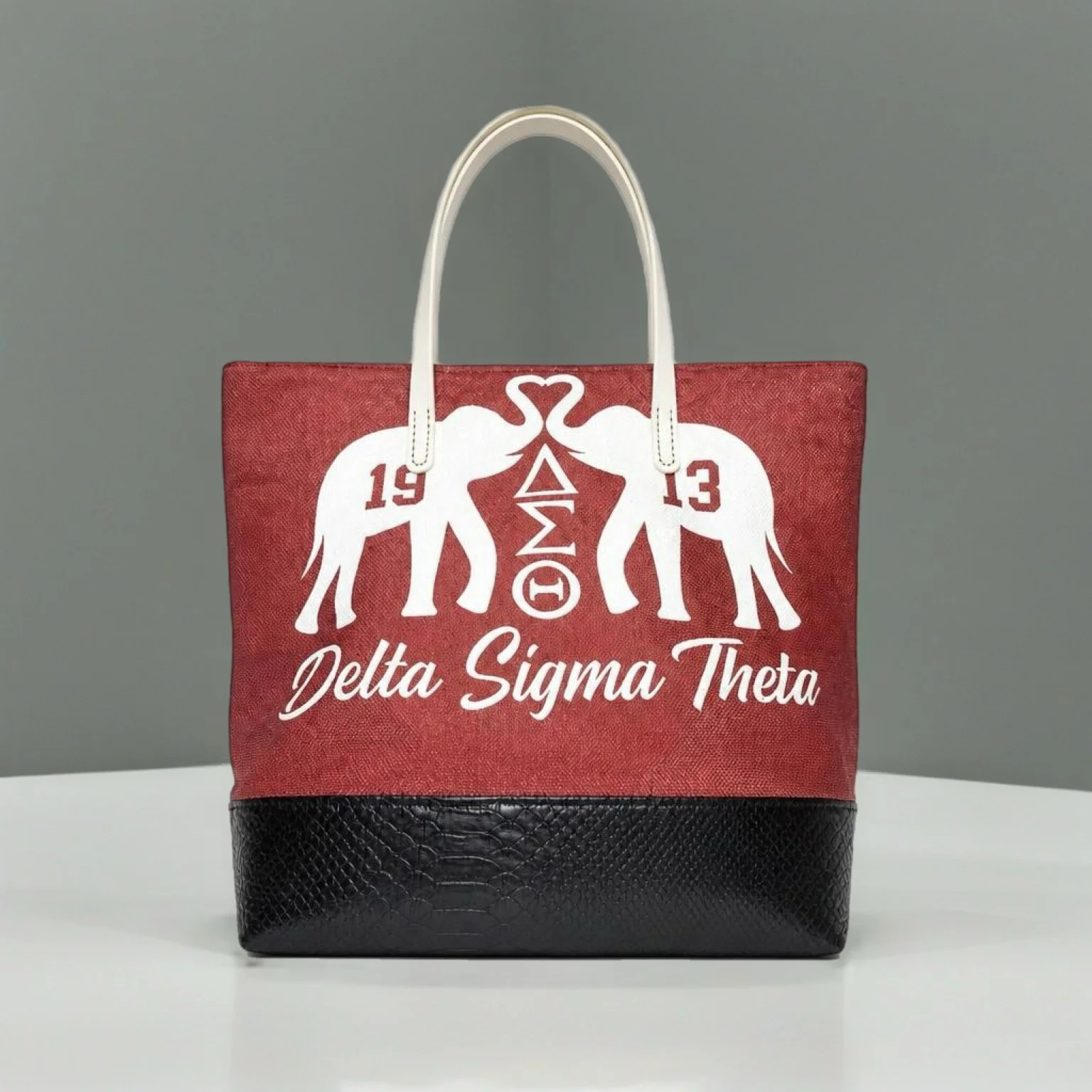 White Strap Sisterhood Tote