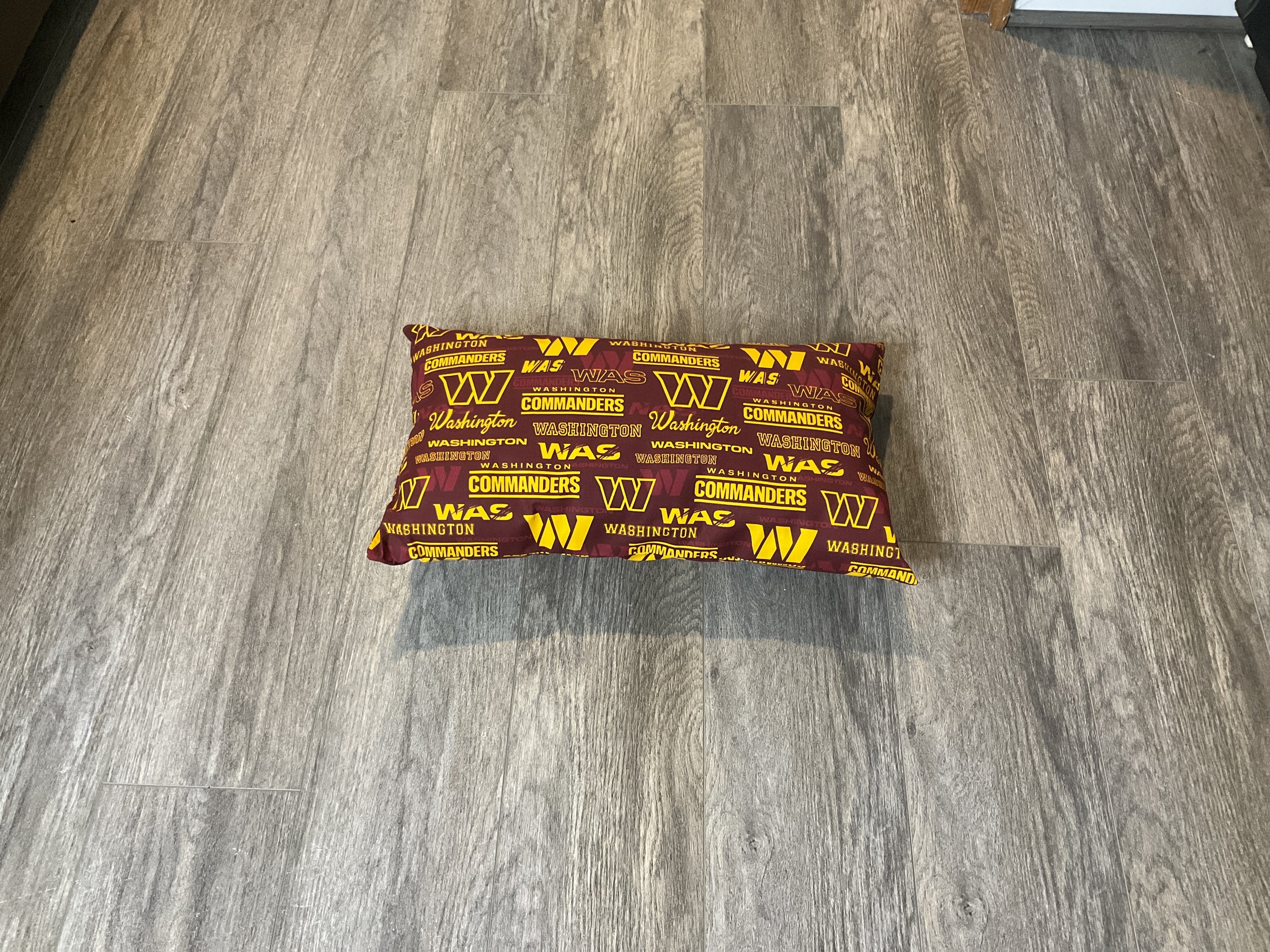 Burgundy Game Day Accent Pillow