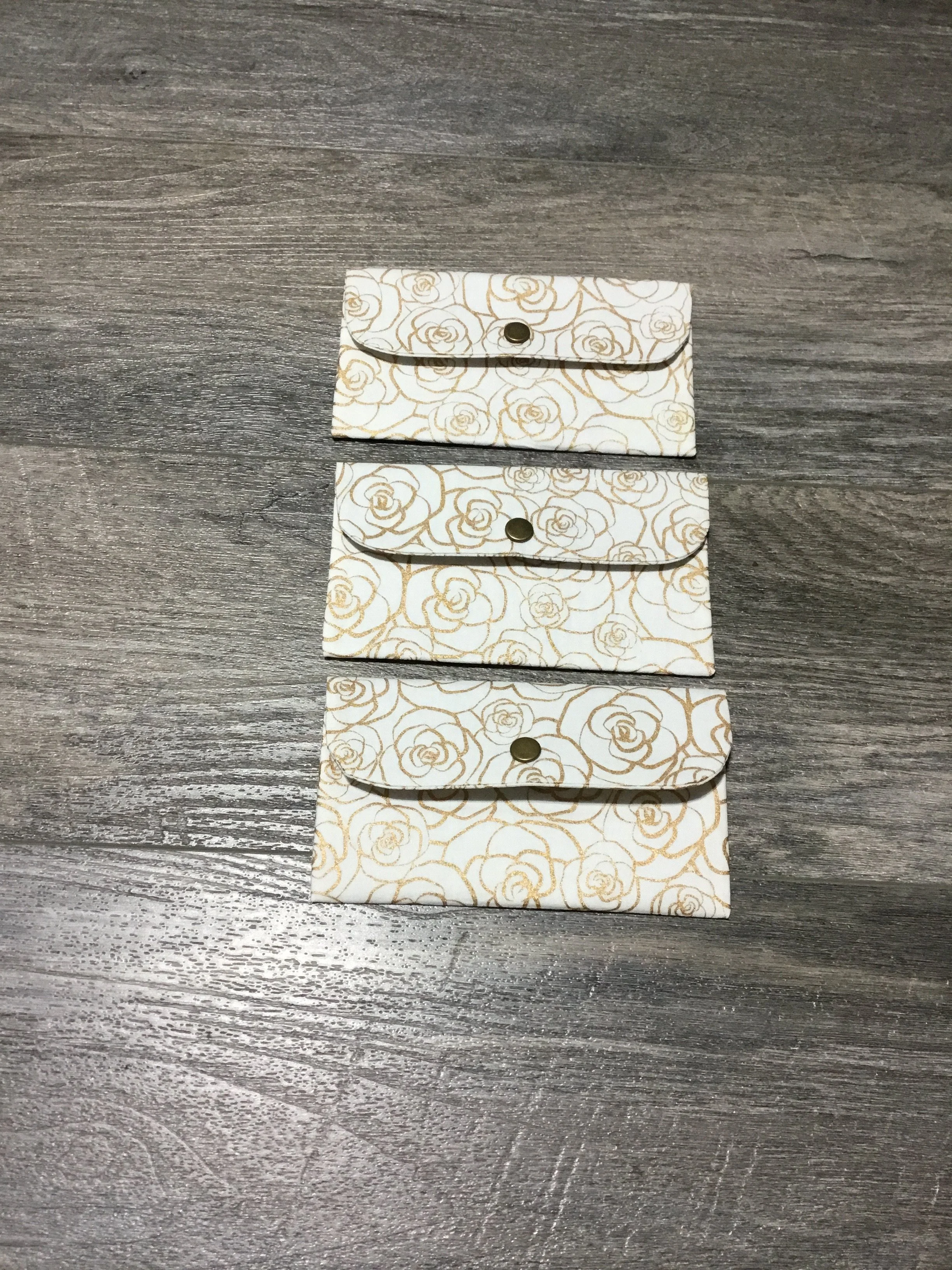 Golden Rose Currency Wallet