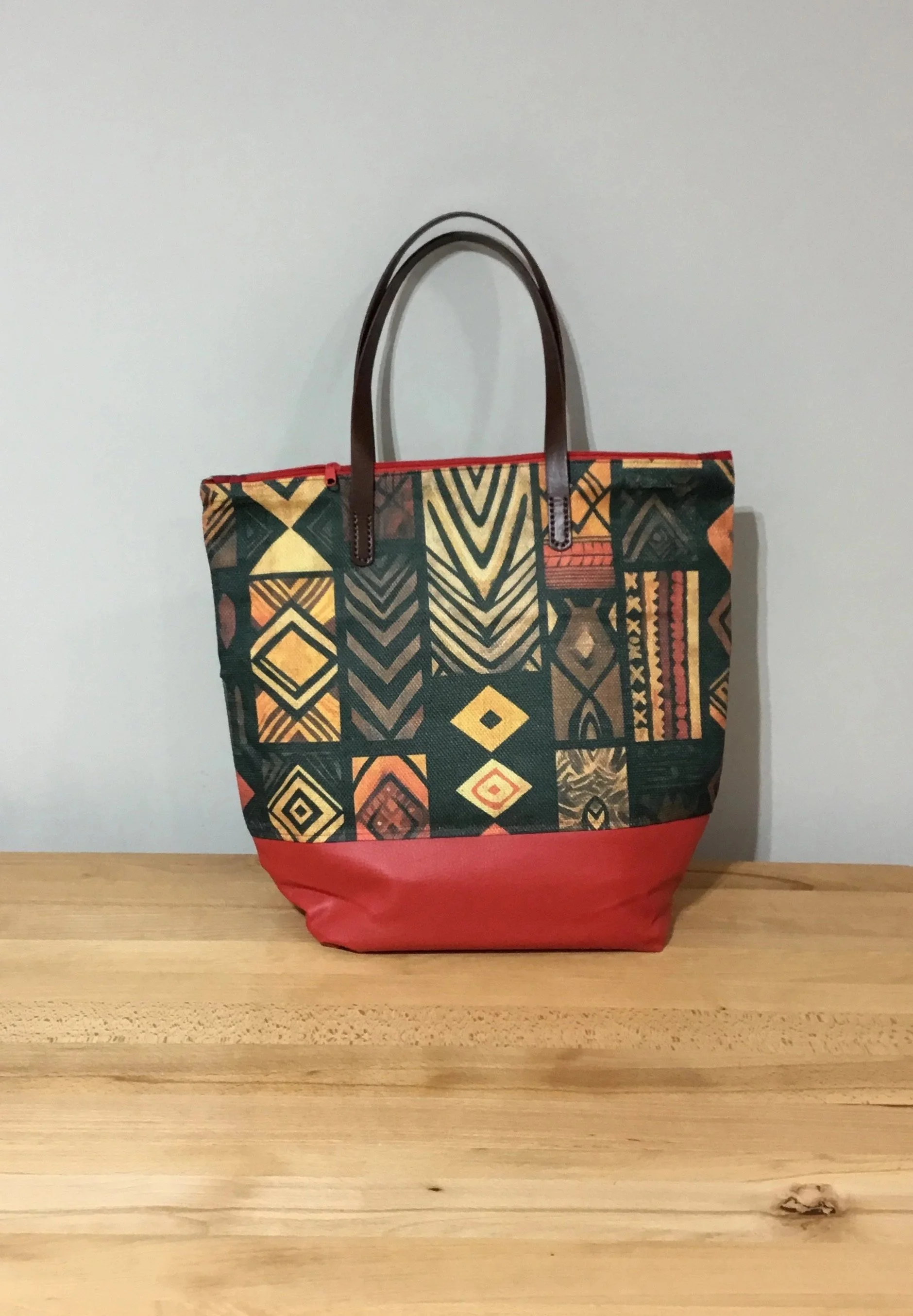 Red Heritage Tote