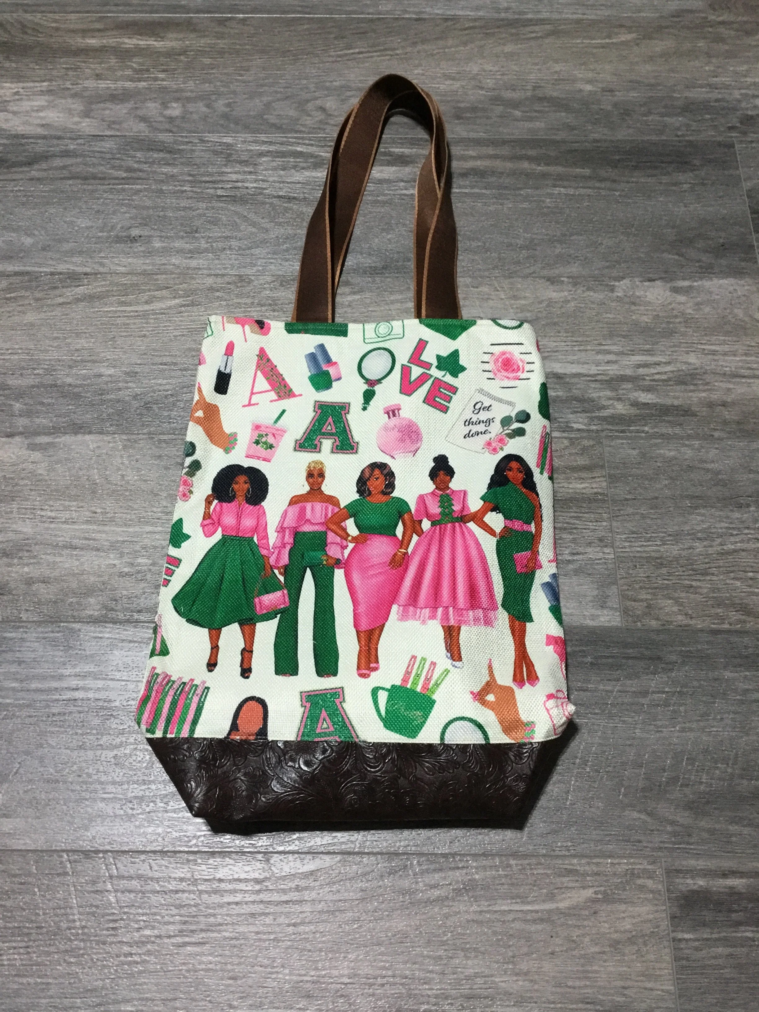 Society Flower Tote Bag