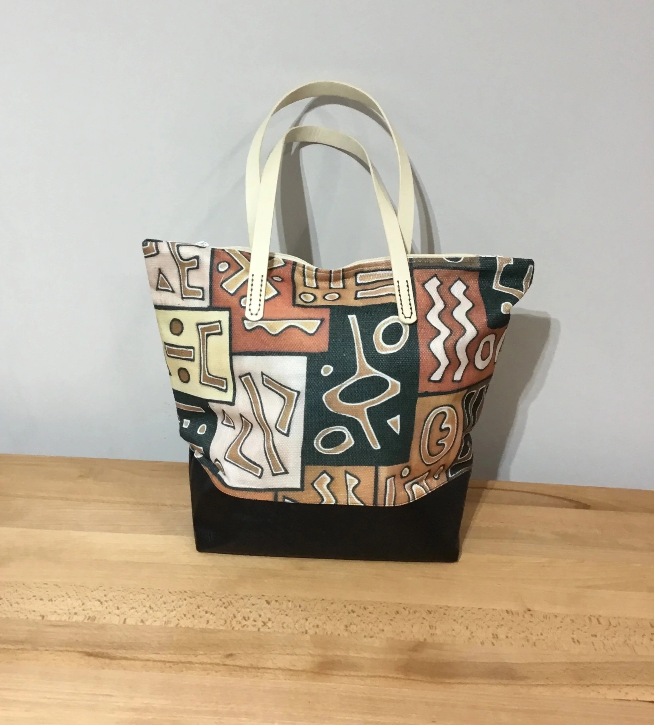 White Passage Line Tote