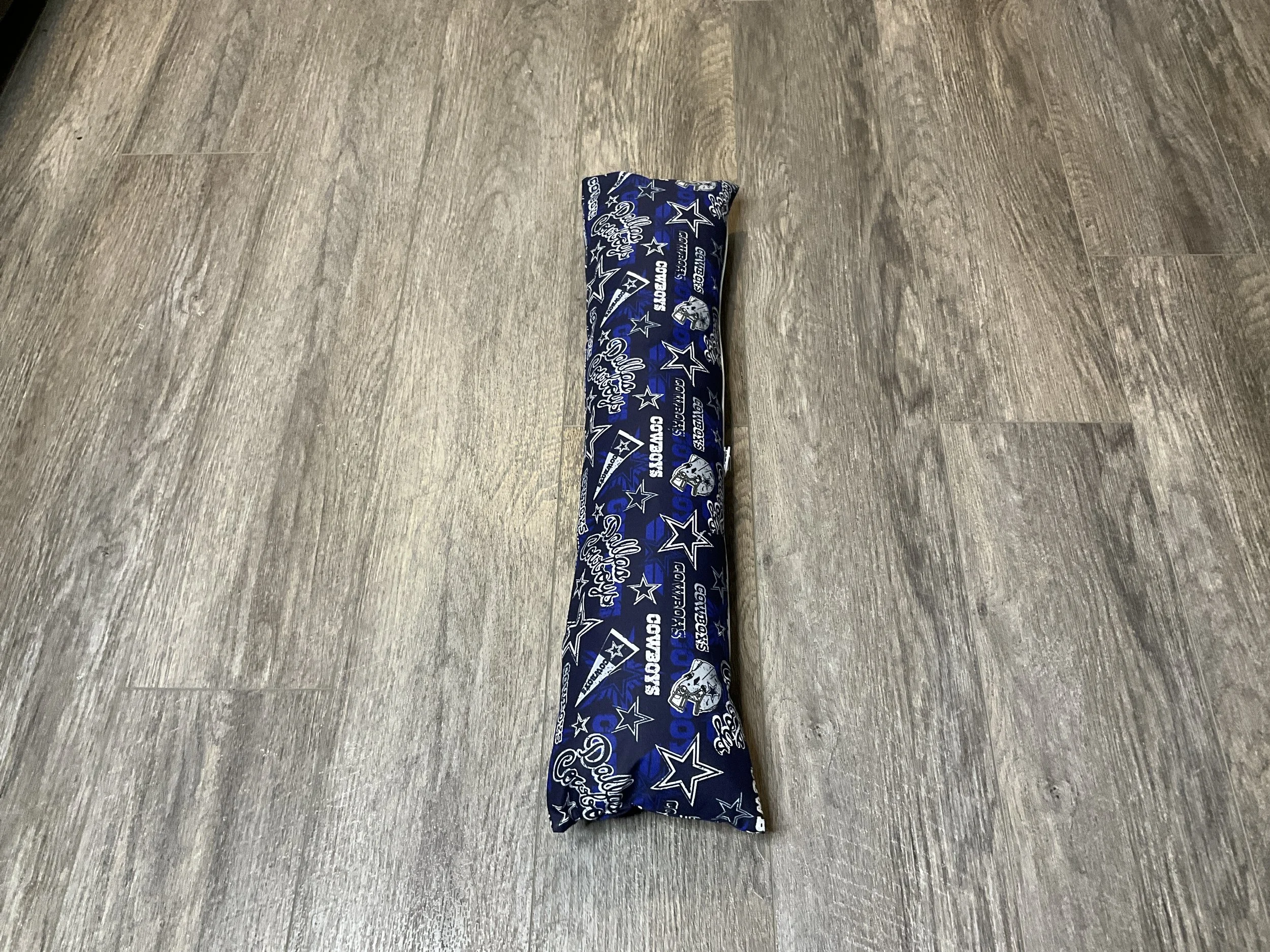 Blue Game Day Roll Pillow