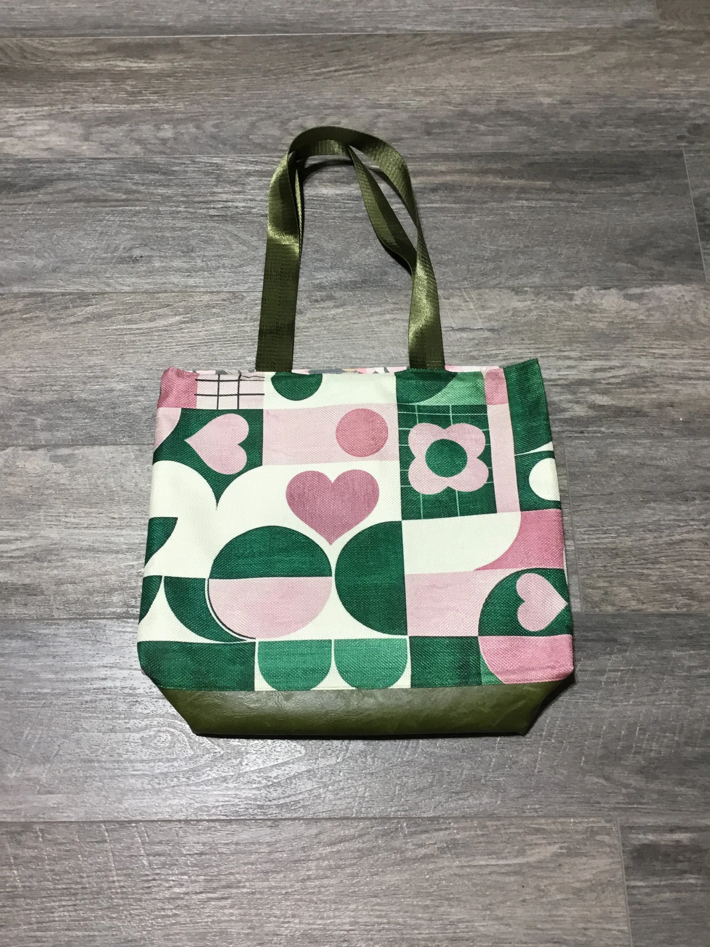 Color Grid Tote