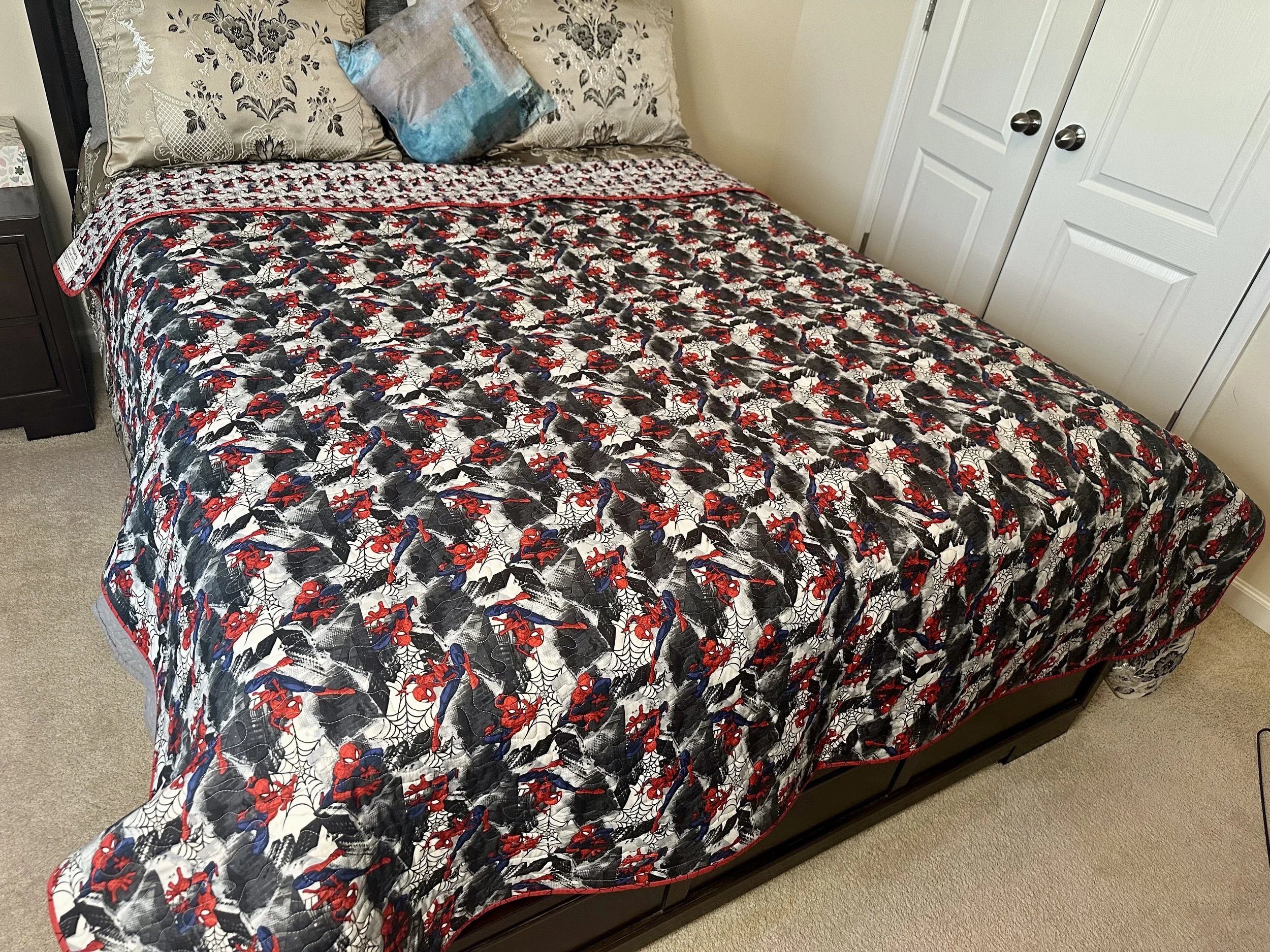 78" x 80 City Climb Quilt