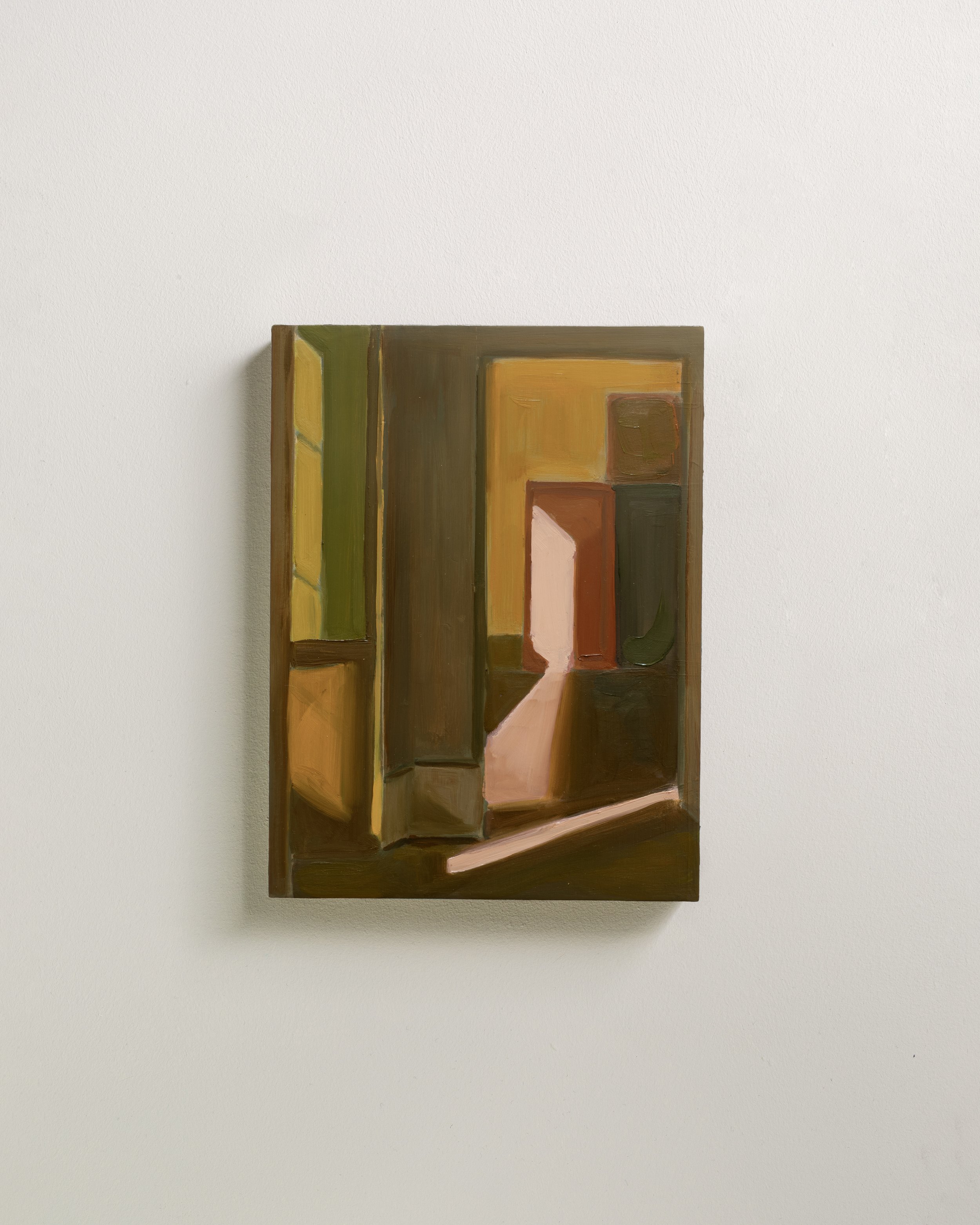 2.21 - A demain  |  Huile sur bois  | 24 x 18 cm | Vendu
