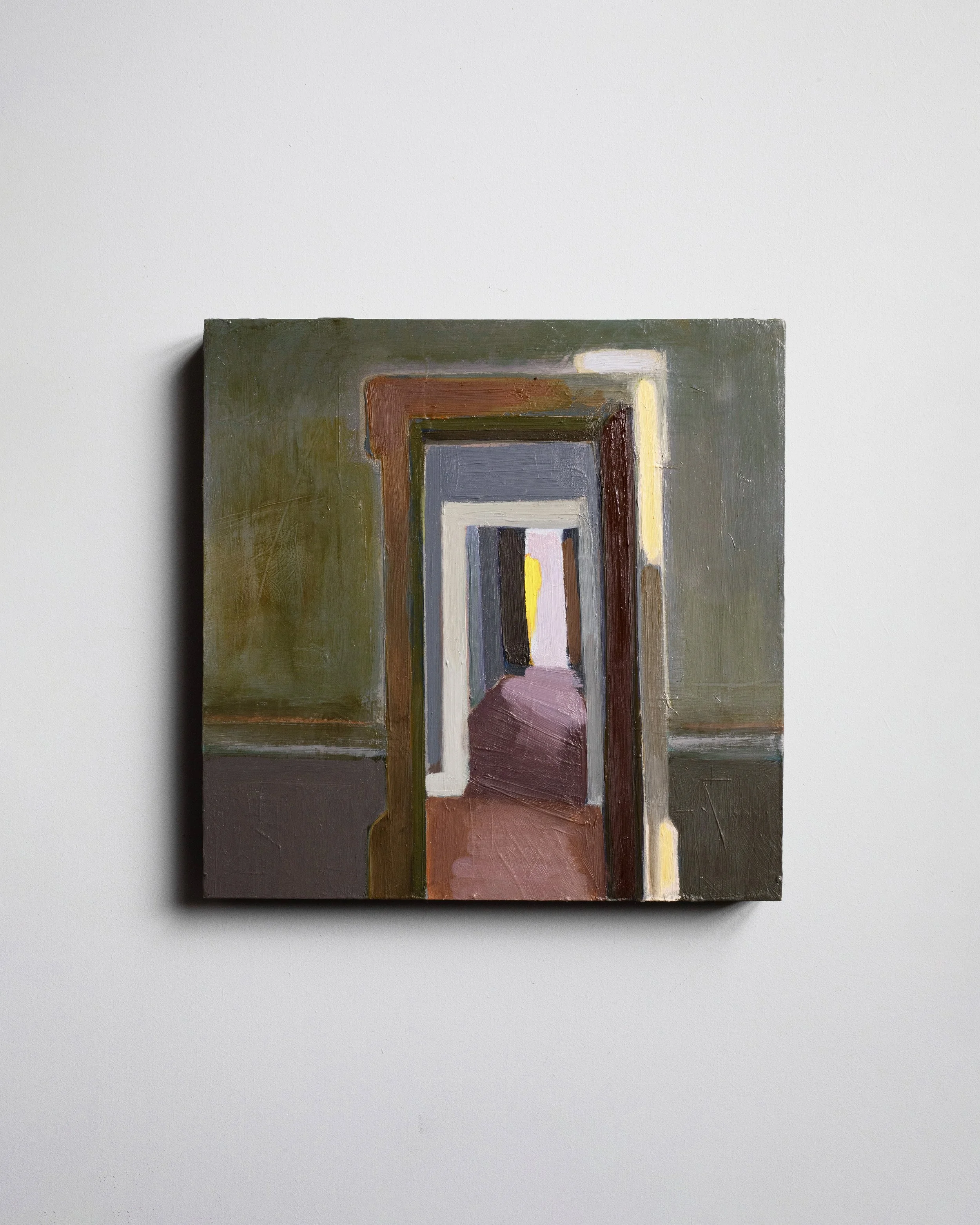29 - Pour un éclat  | Huile sur bois | 25 x 25 cm | Collection privée