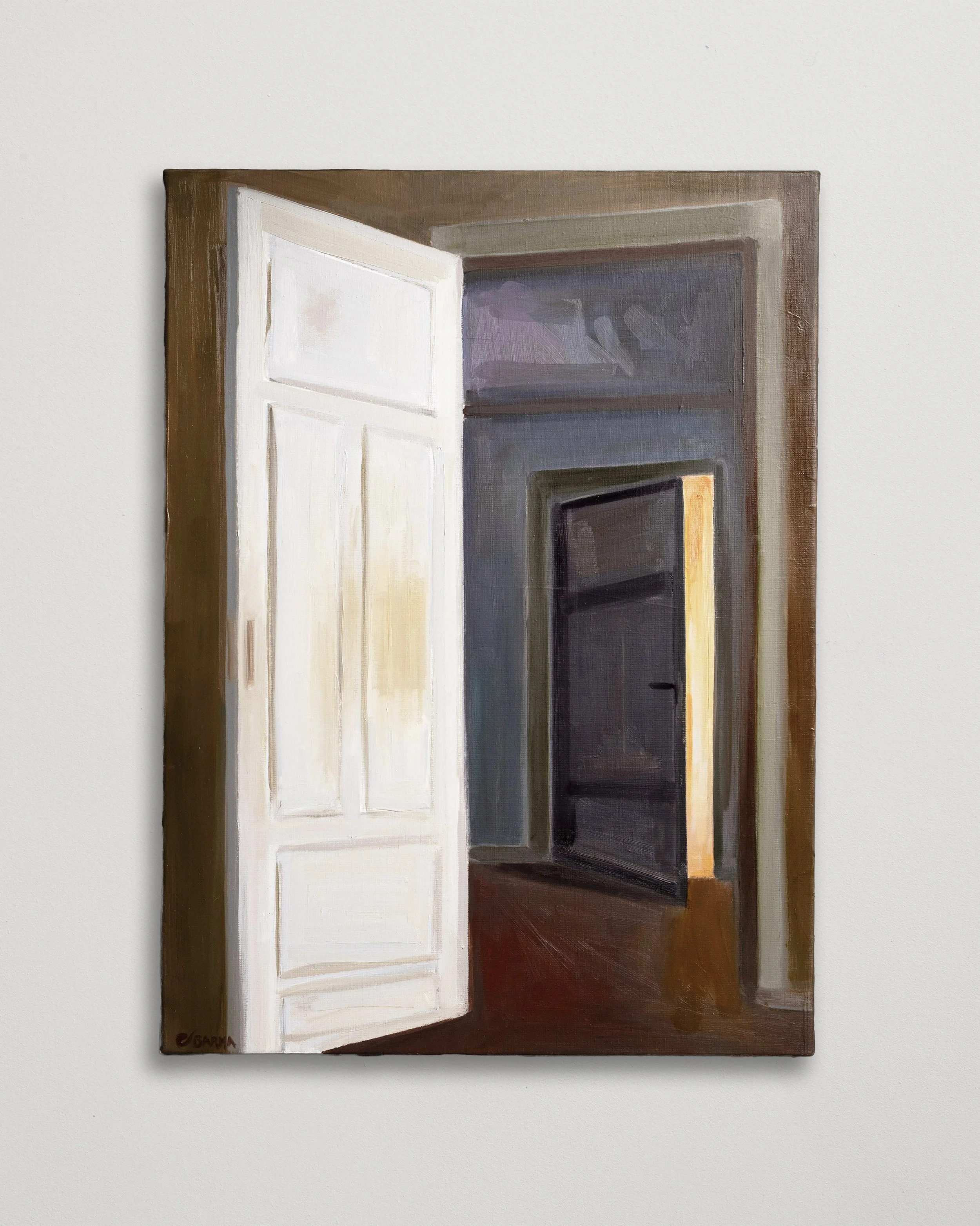Au seuil de la lumière  |  Huile sur toile  |  73 x 56 cm   |  Vendu 