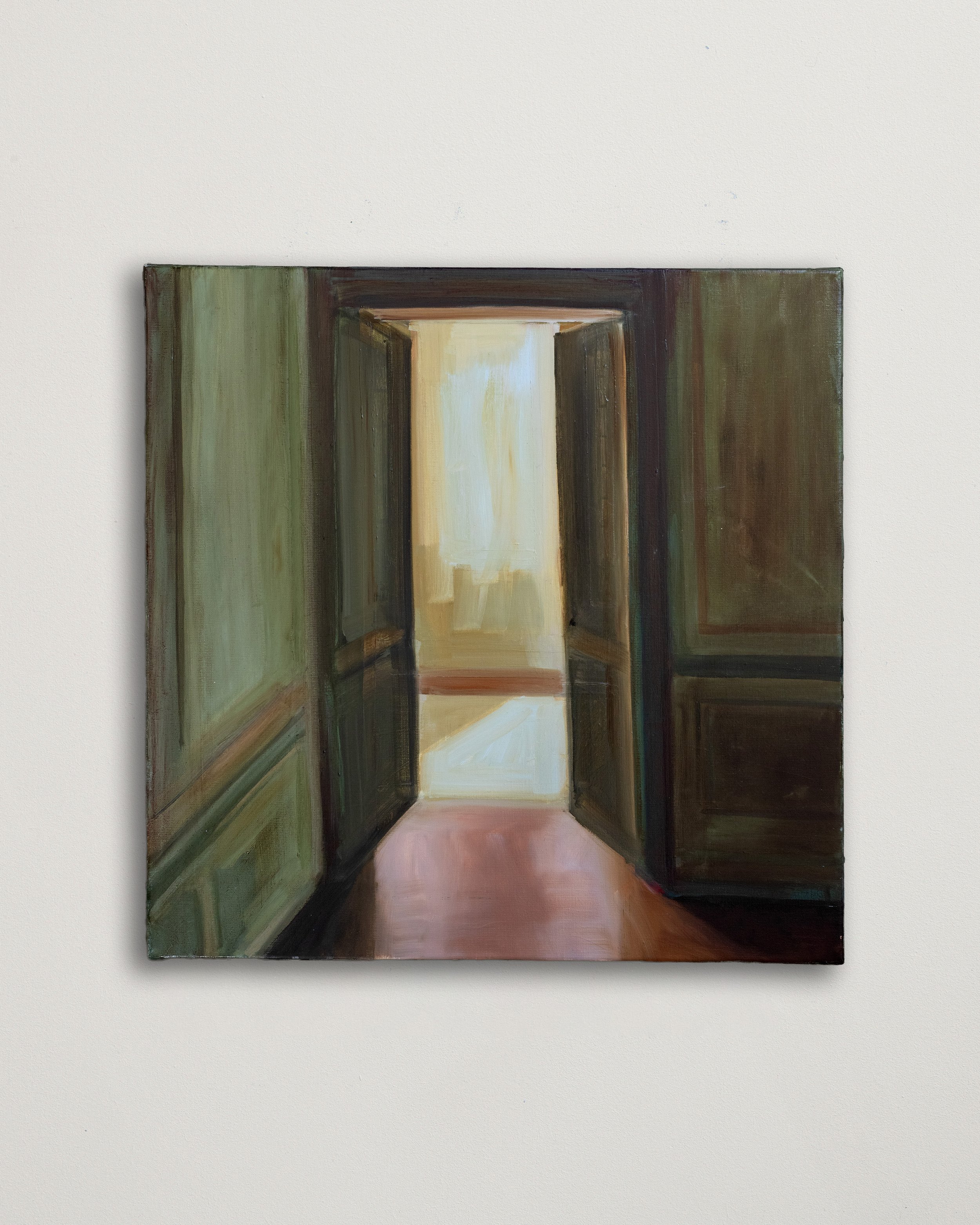 Passage du silence   |  Huile sur toile  |  60 x 60 cm  |  Vendu 