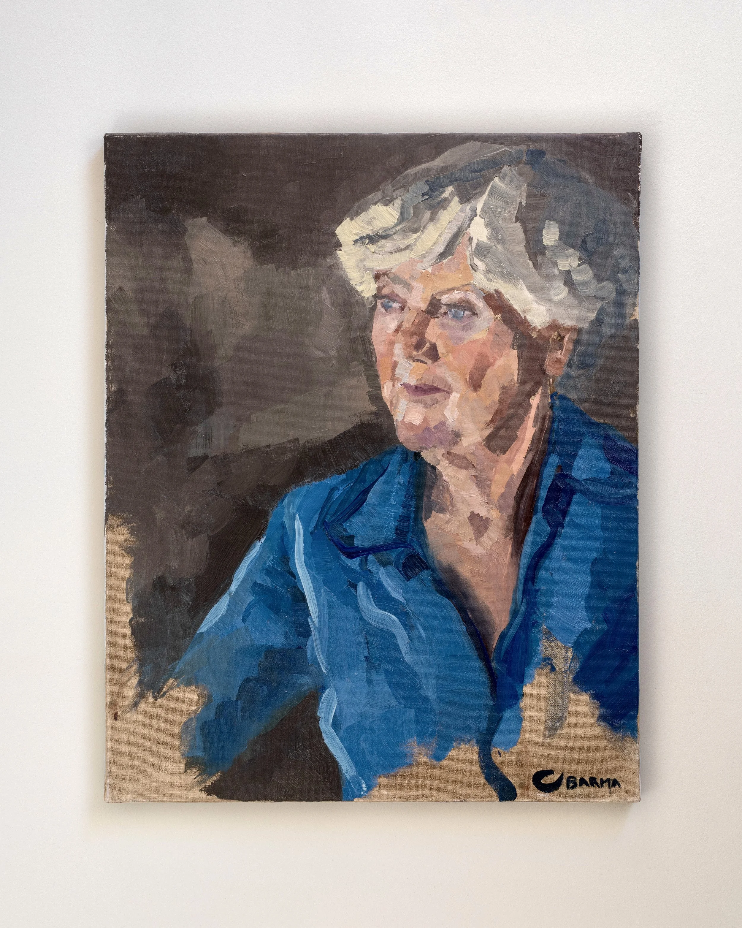 Janine ⎜Huile sur toile 