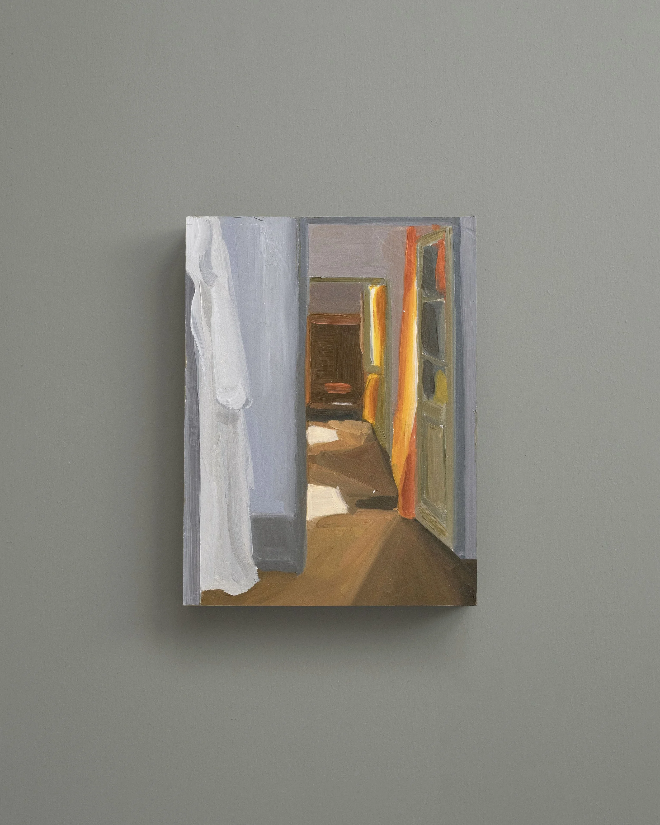 17 - Un souffle d’or   |  Huile sur bois  | 24 x 18 cm  |  Vendu 